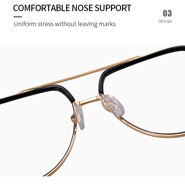 Men's TR90 Double Beam Myopia Glasses