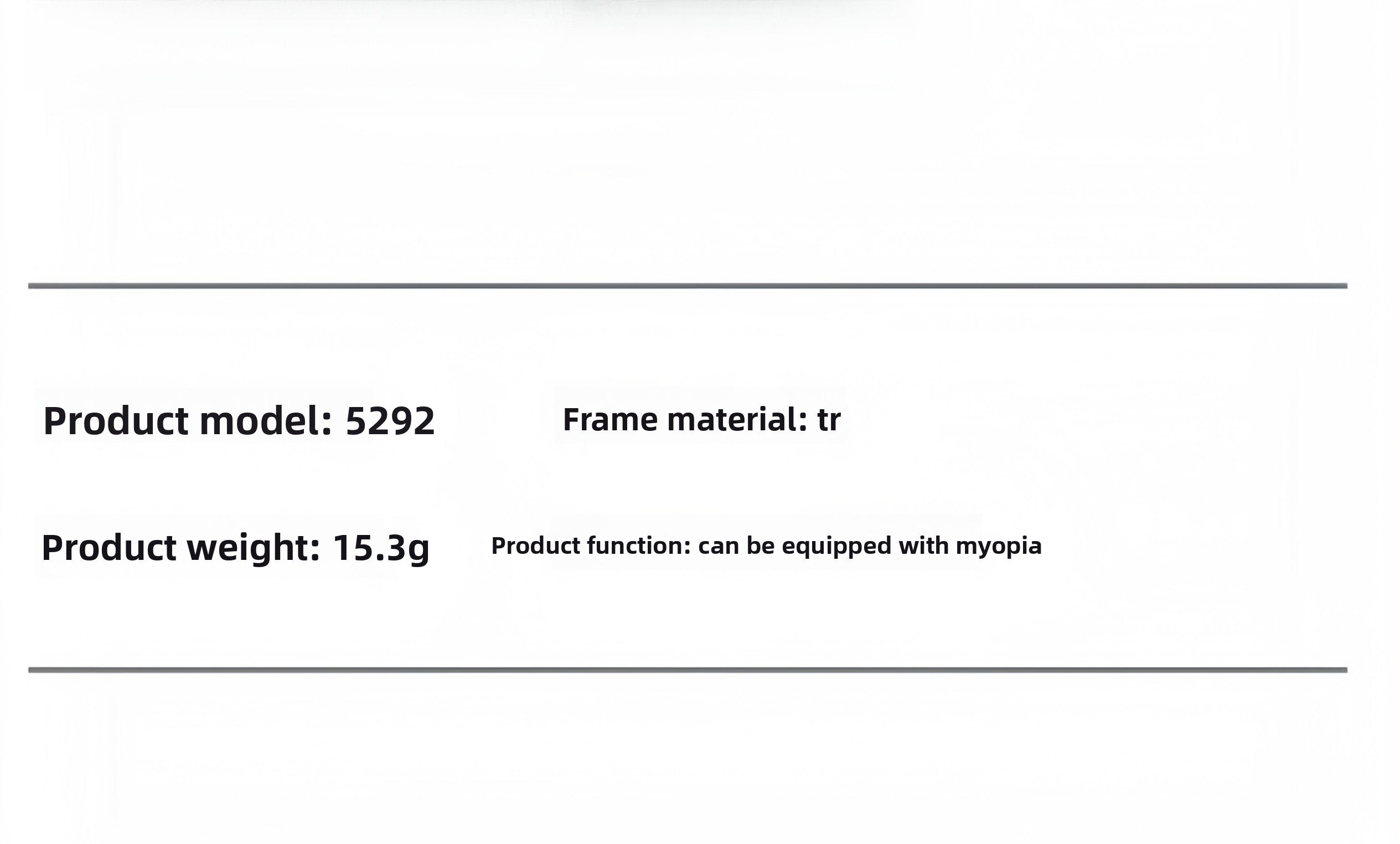 Geometric TR90 Glasses for Teens