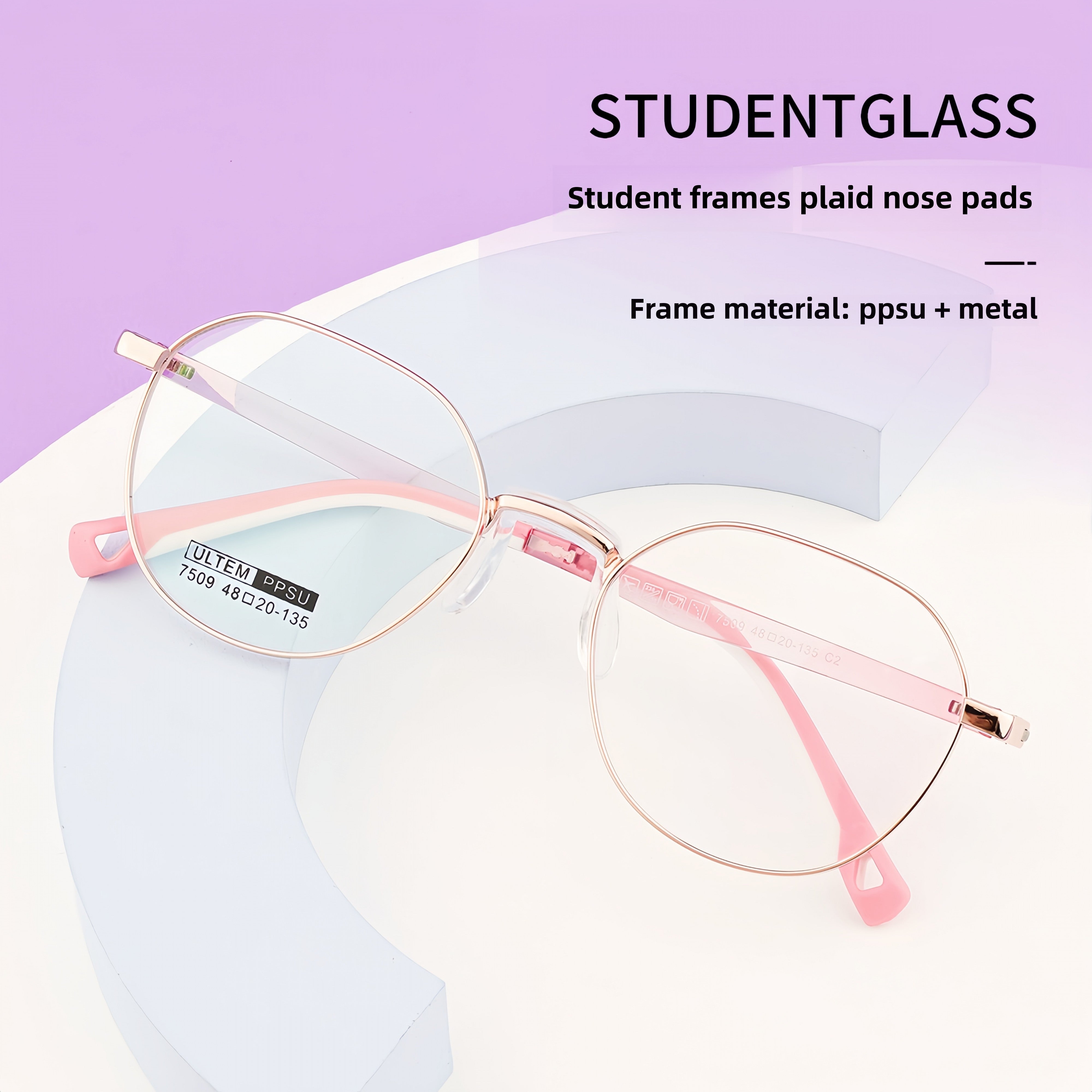 Students' Prescription Glasses Frame with Smart Myopia Control