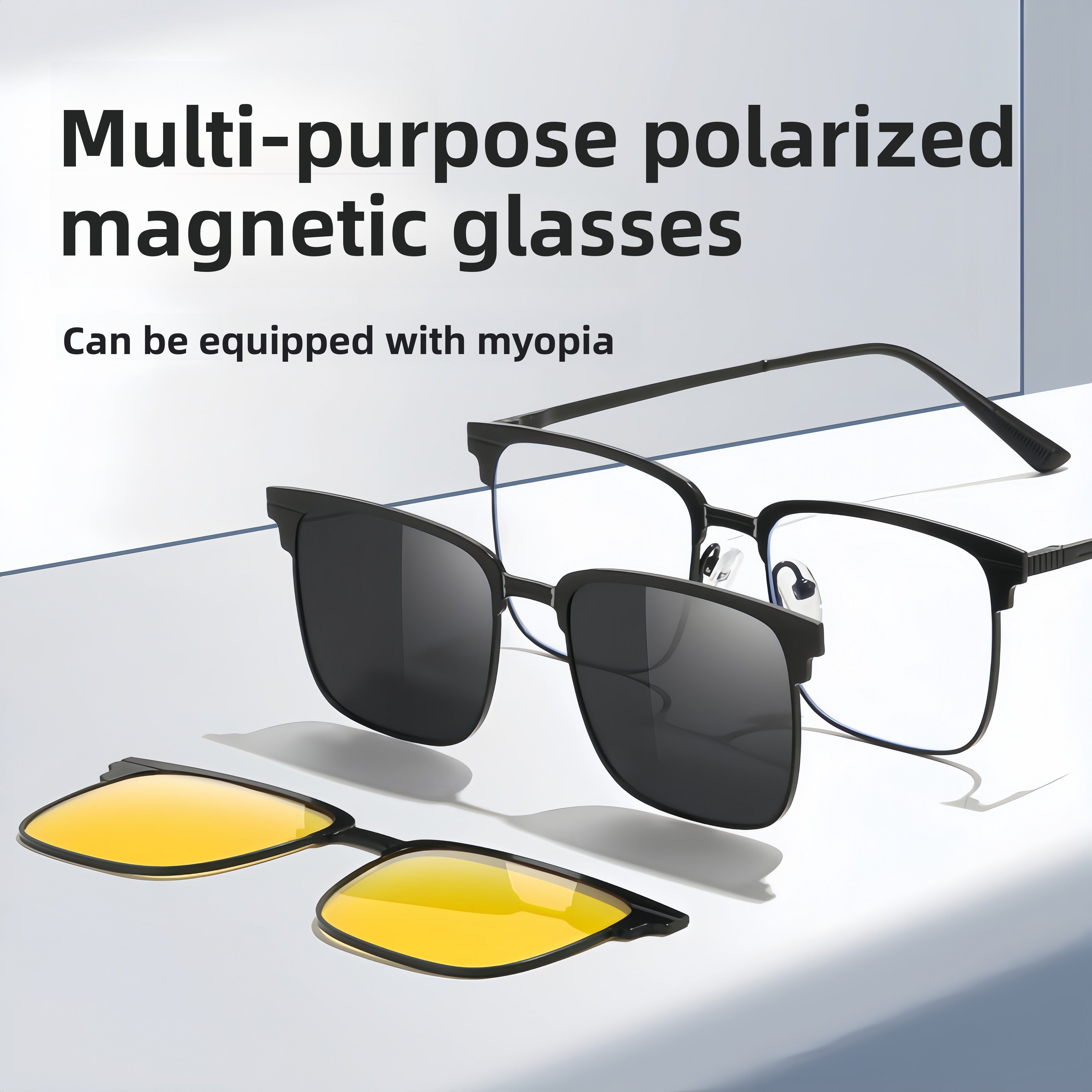 Magnetically Clipped RX Frame + Sunlenses