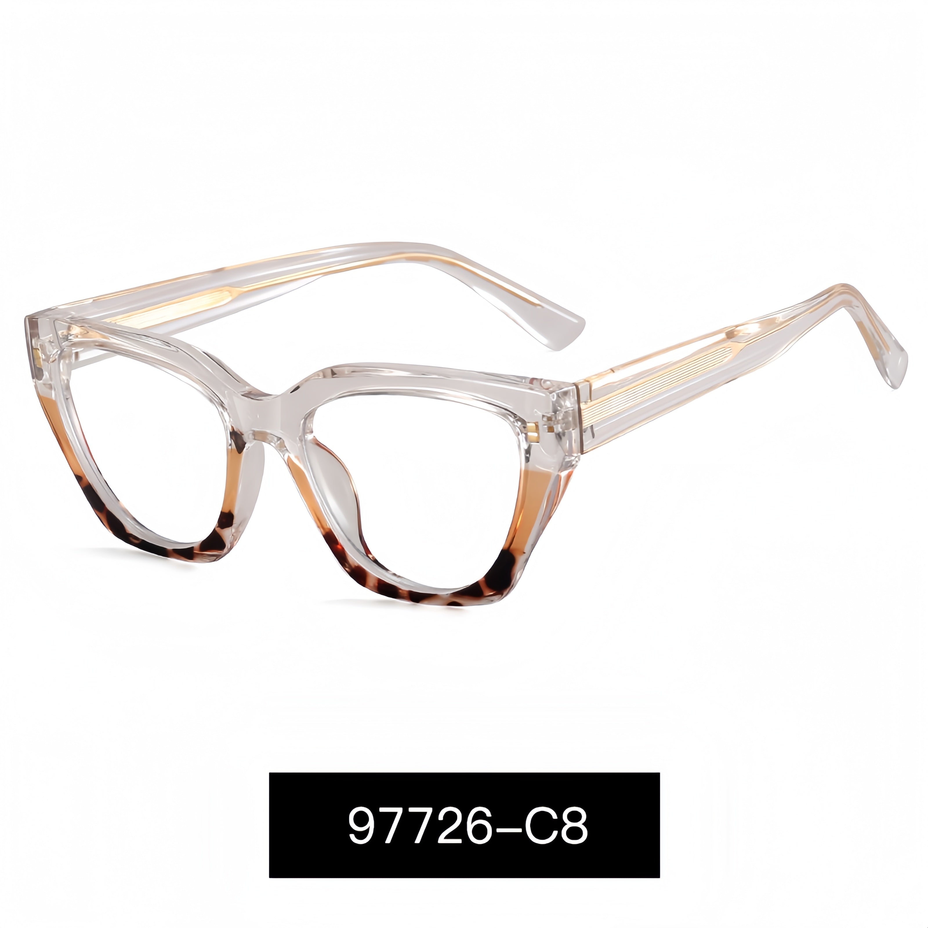 Women's TR90 & Metal Slimming Face Contour Prescription Glasses