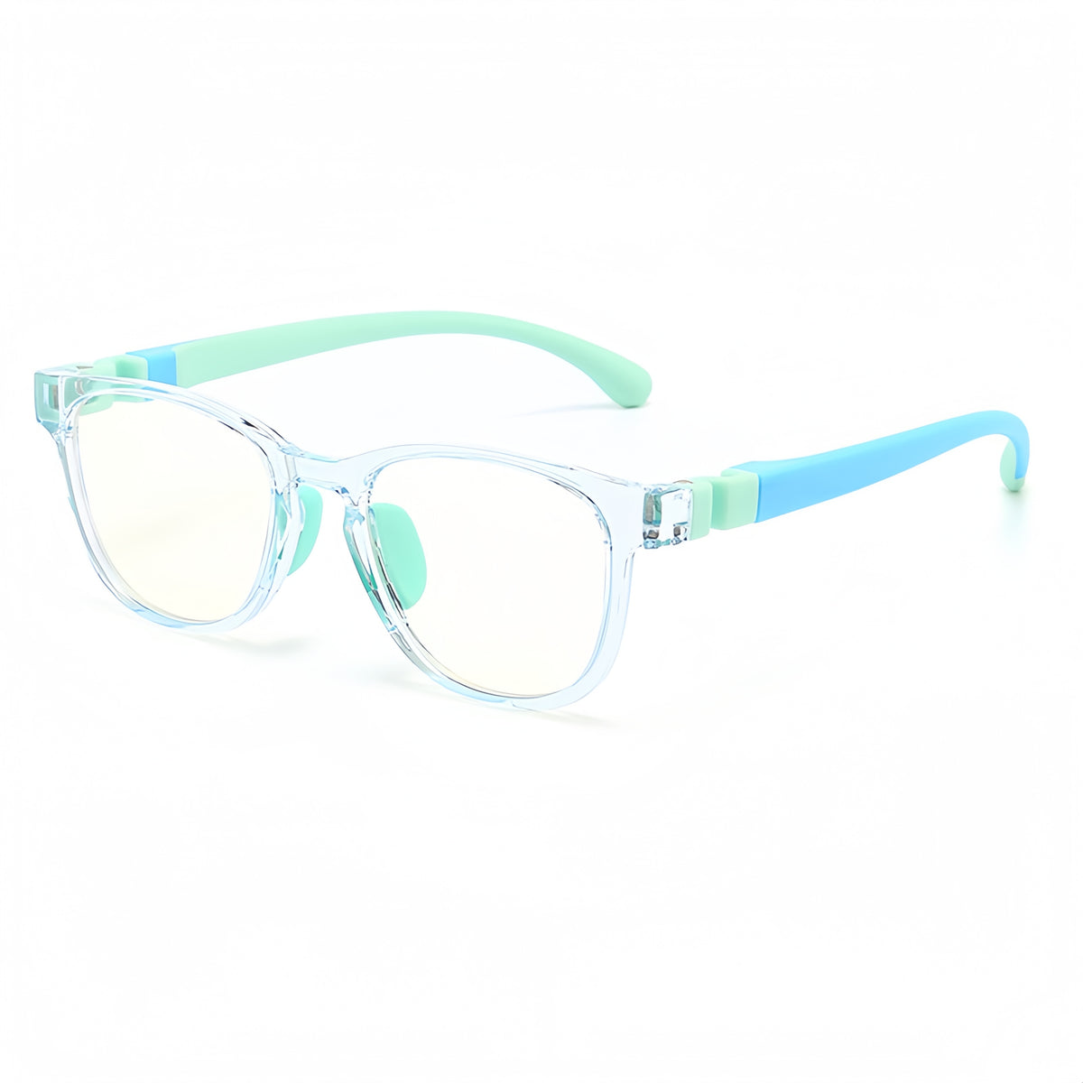 Kids' TR90 Dual-Color Myopia Eyeglass Frames