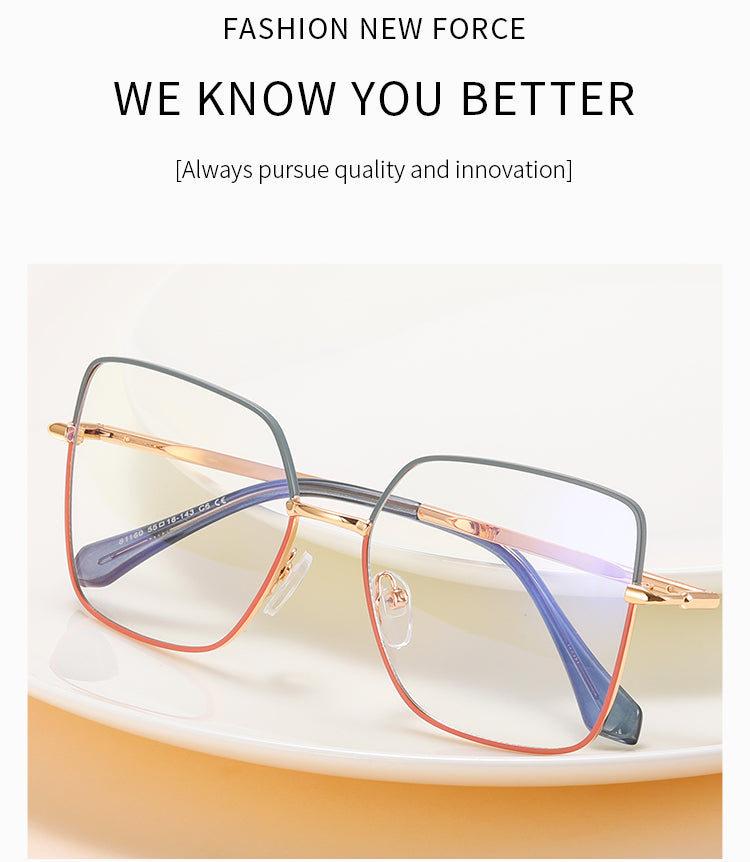Women's Metal Glasses Frame