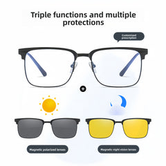 Magnetically Clipped RX Frame + Sunlenses