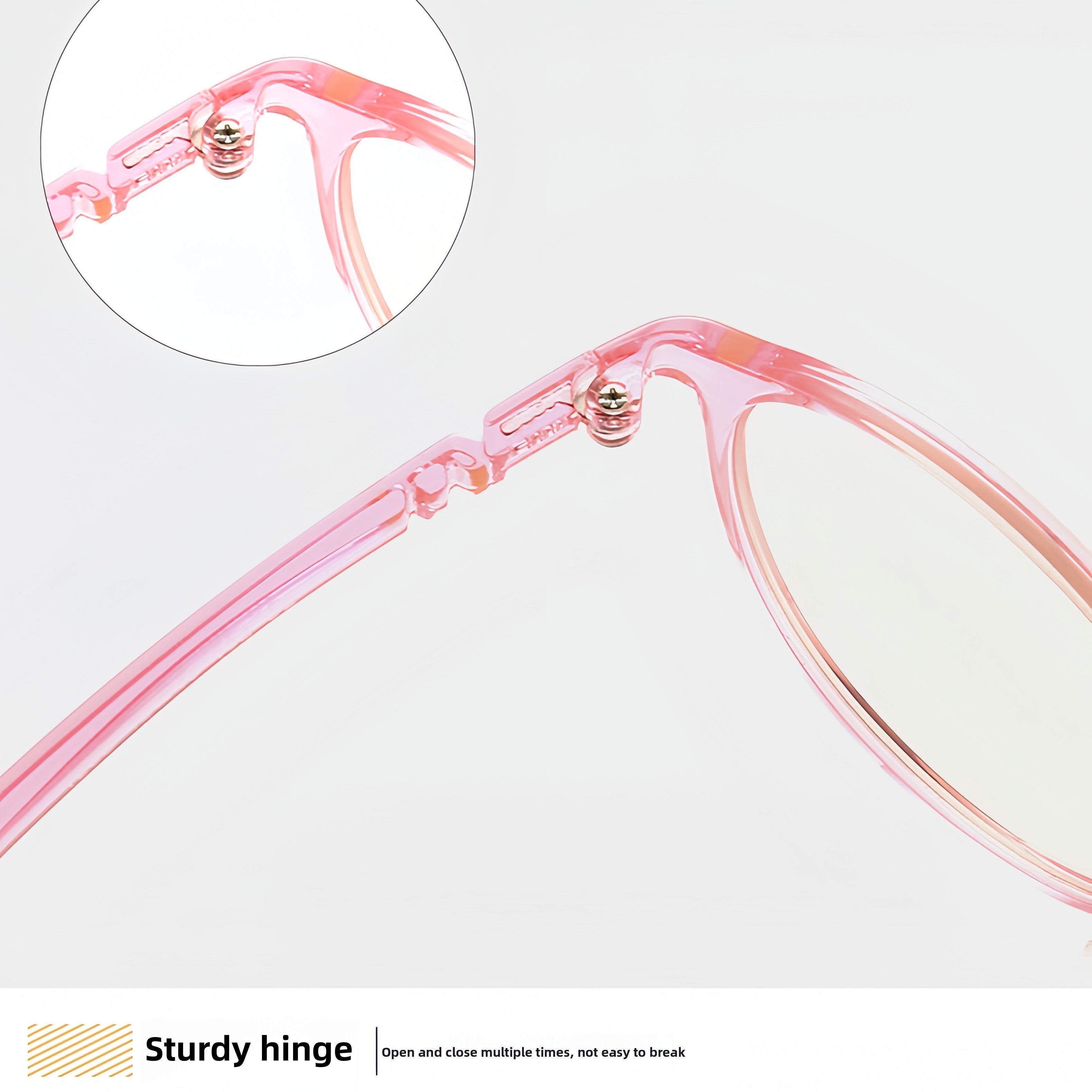 Kids' TR90 Round Frame Prescription Eyeglass Frames