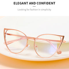 Women's casual cat eyeglass frame