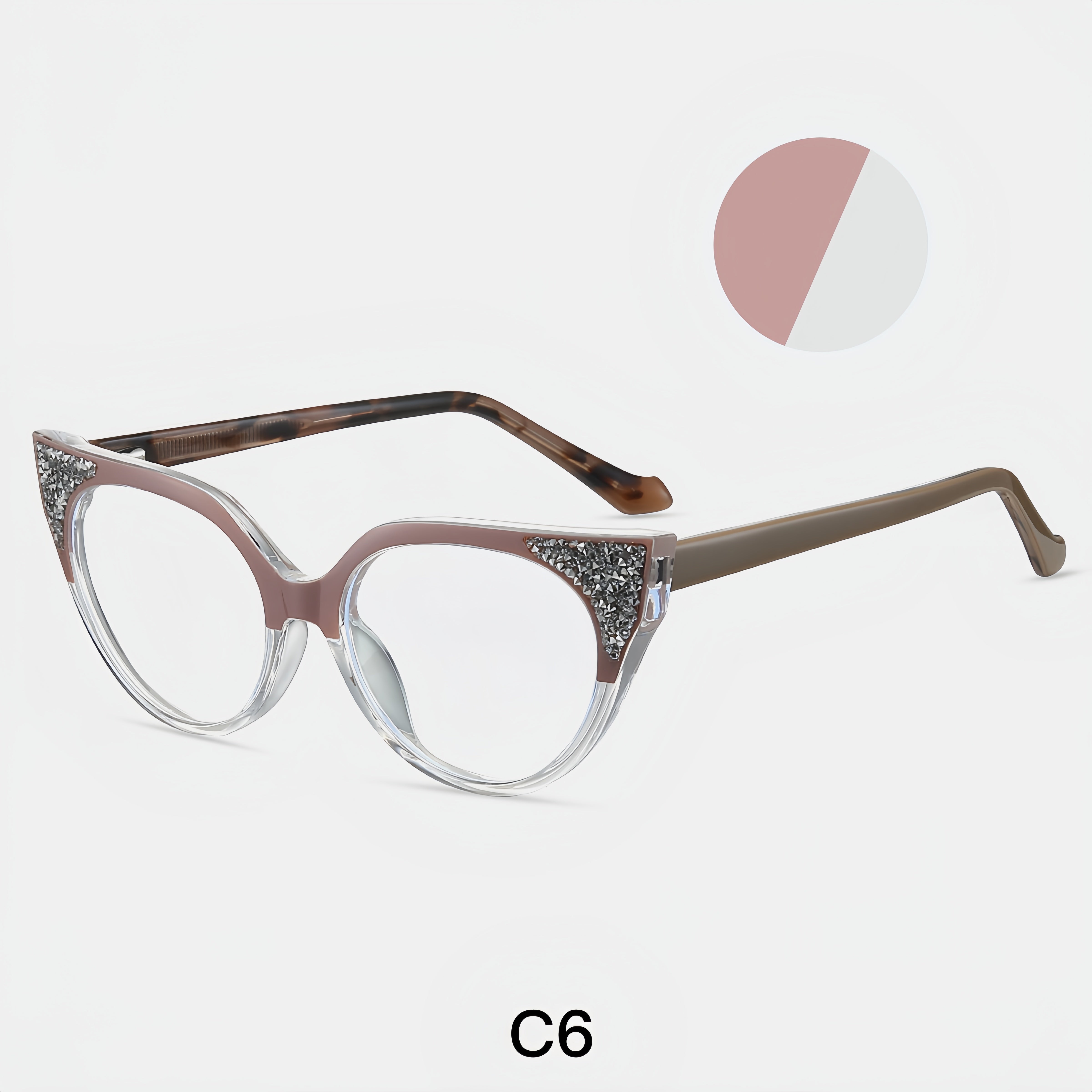 Women's TR90 Cat-Eye Eyeglass Frames