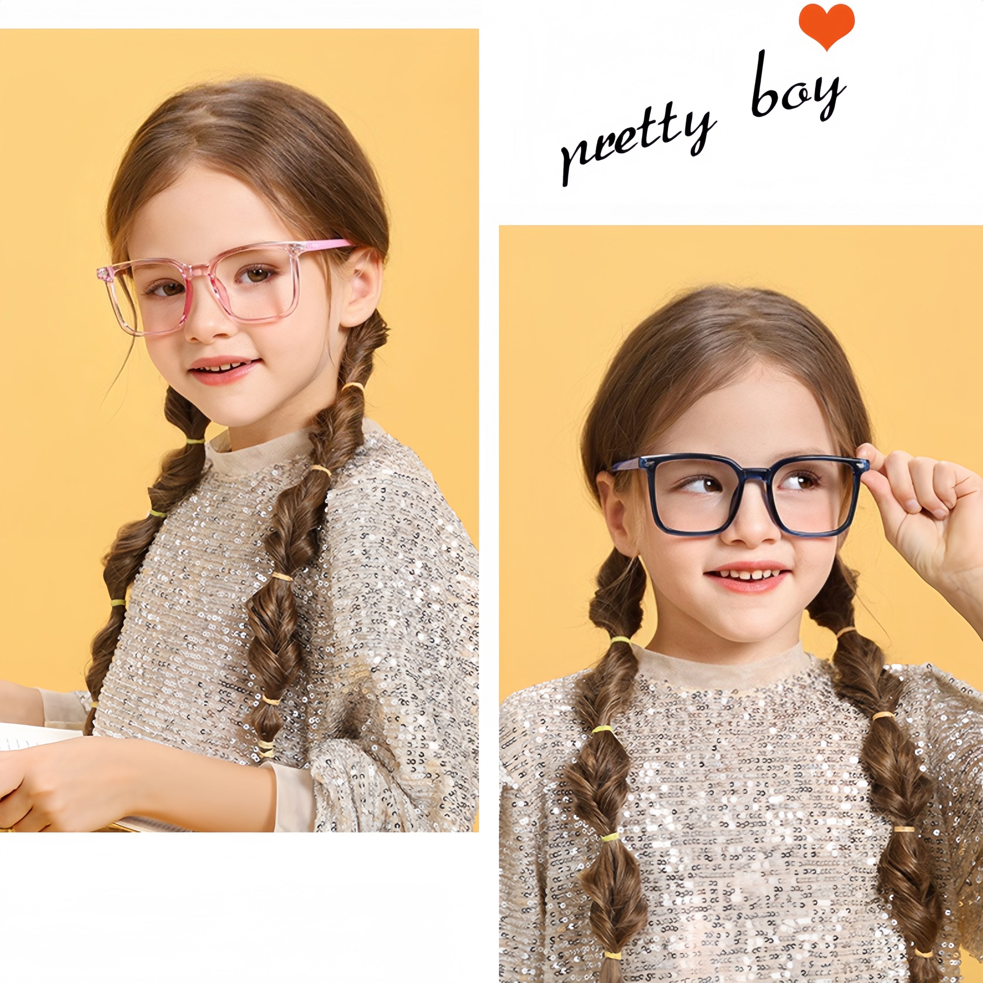 Student TR90 Flexible Frame for Nearsighted Glasses