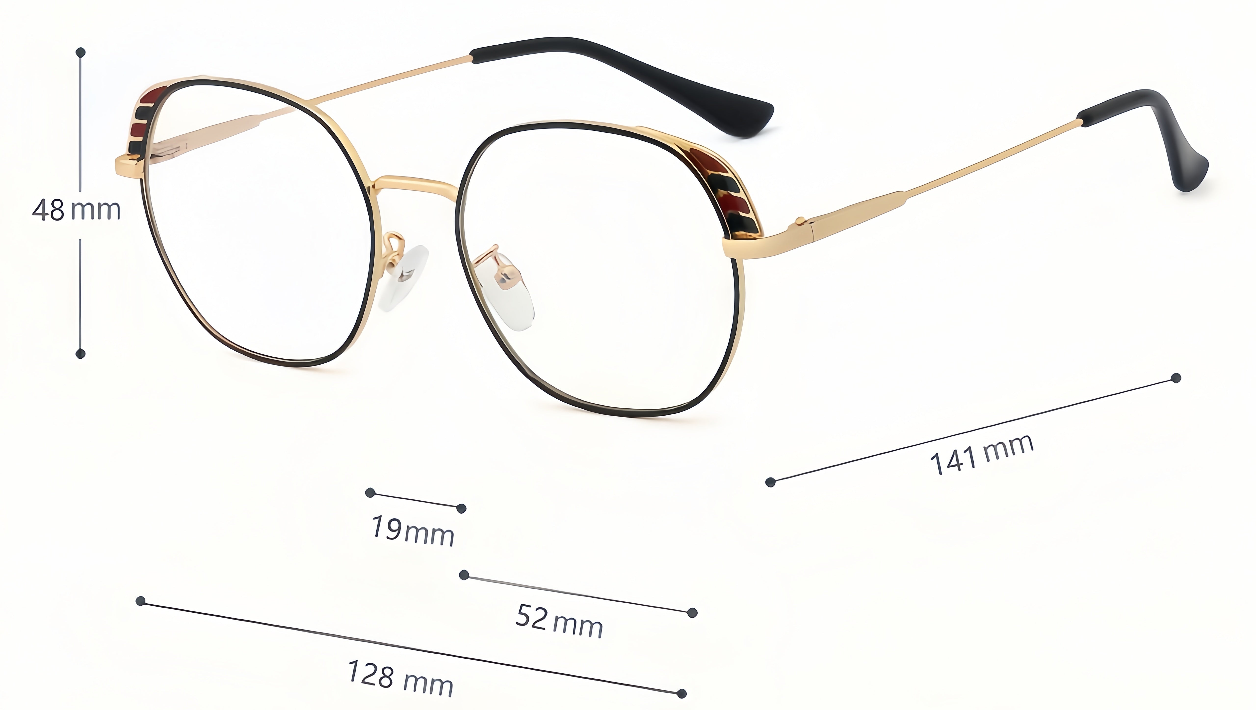 Women's TR90 Round Prescription-Ready Optical Frames