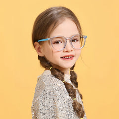 Pediatric TR90 Circular Eyeglass Frame