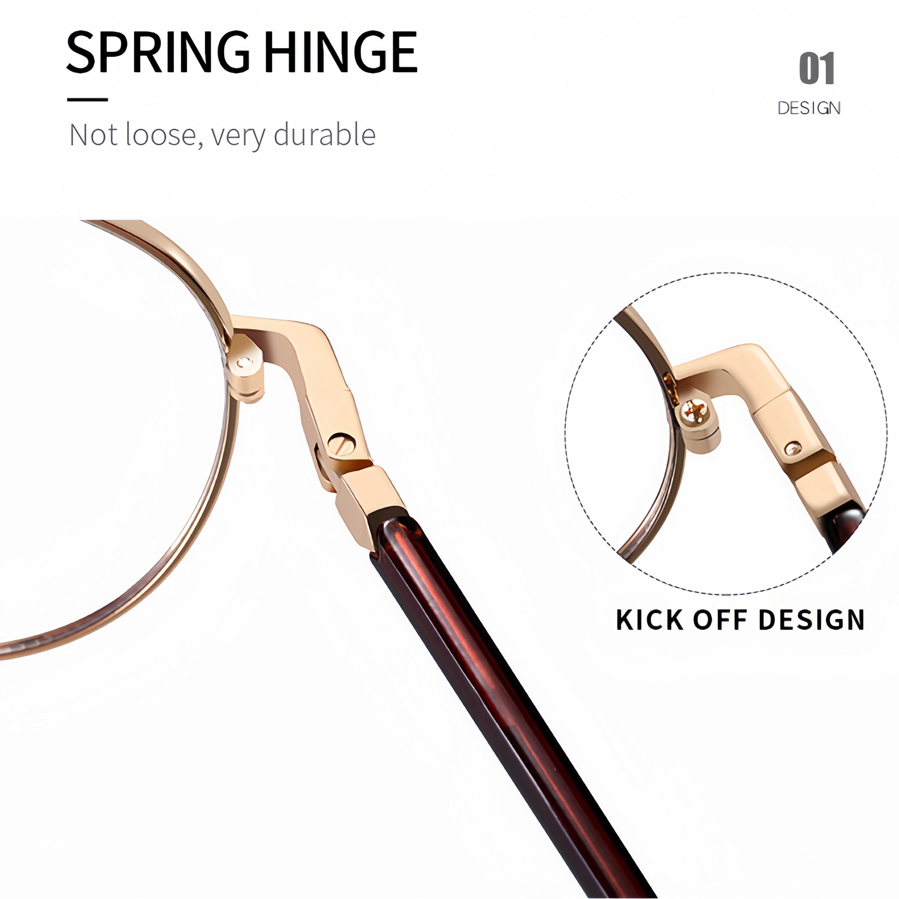 Men's Thin Metal Glasses Frames