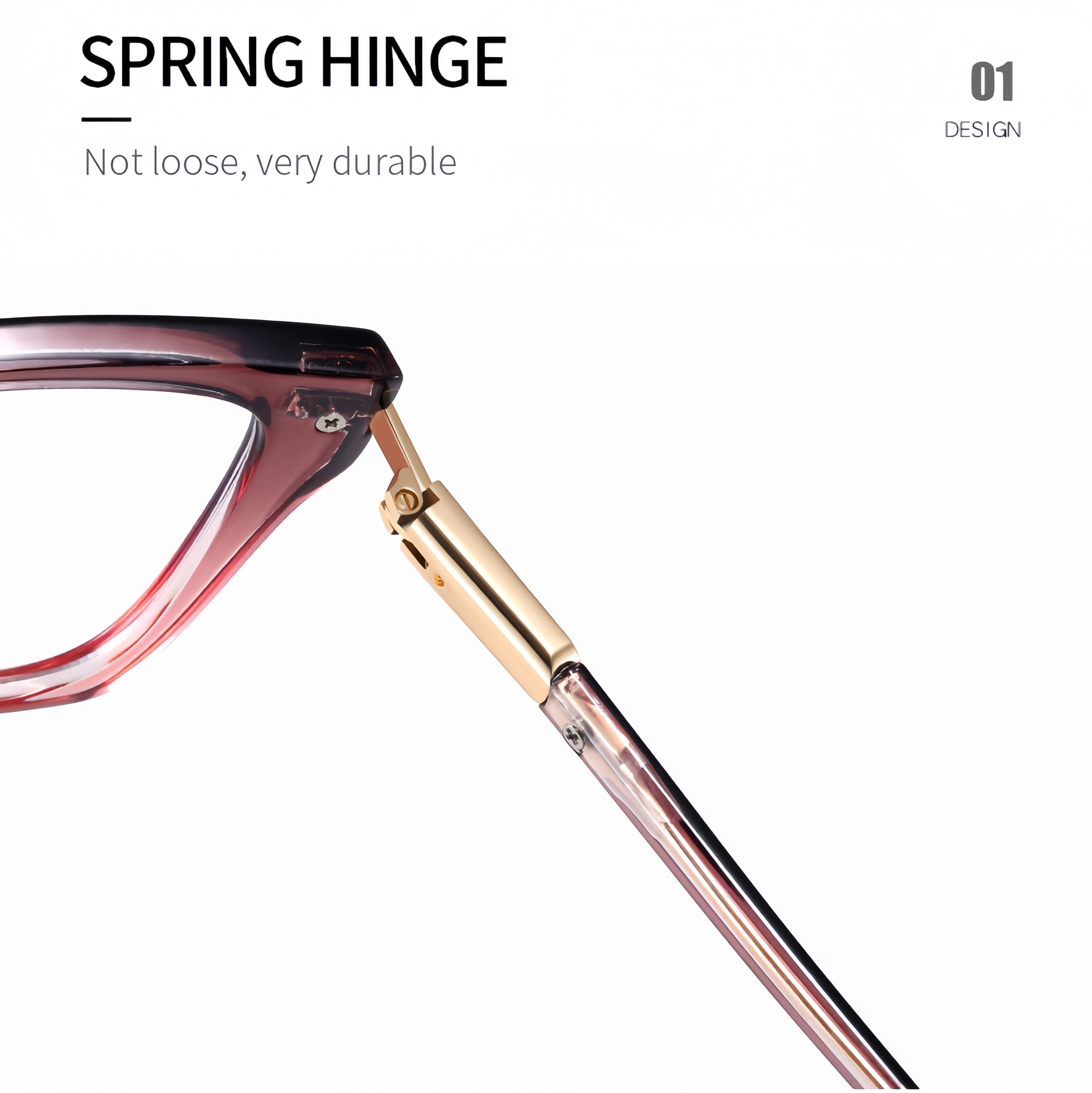 TR90 Lightweight Fashion Eyeglass Frames