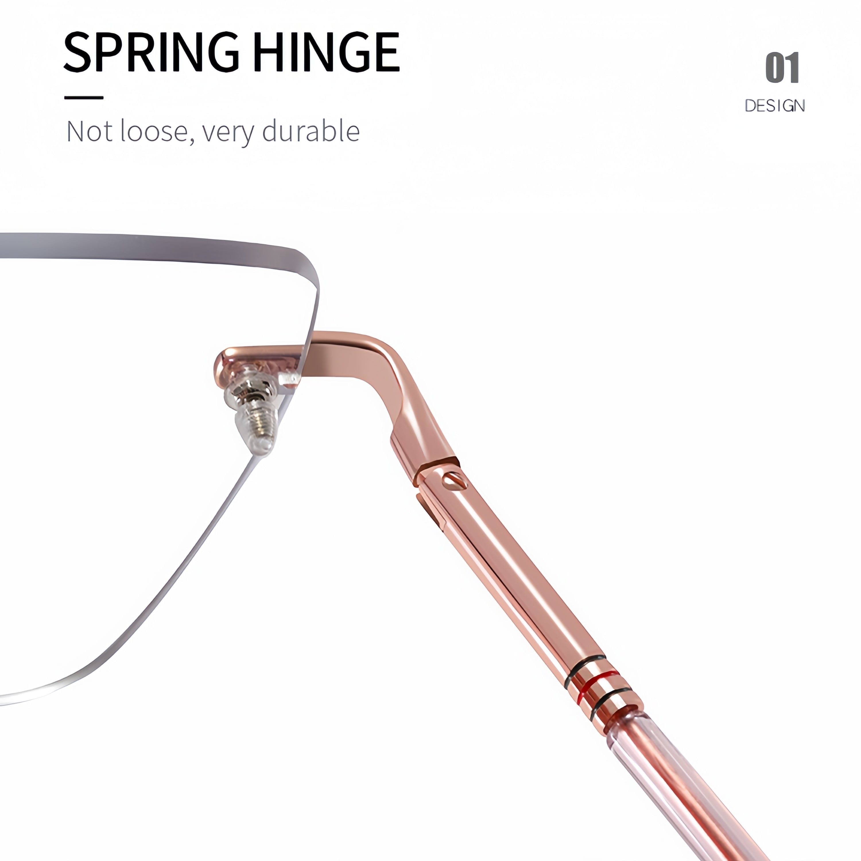 Women's Rimless Metal Glasses Frames