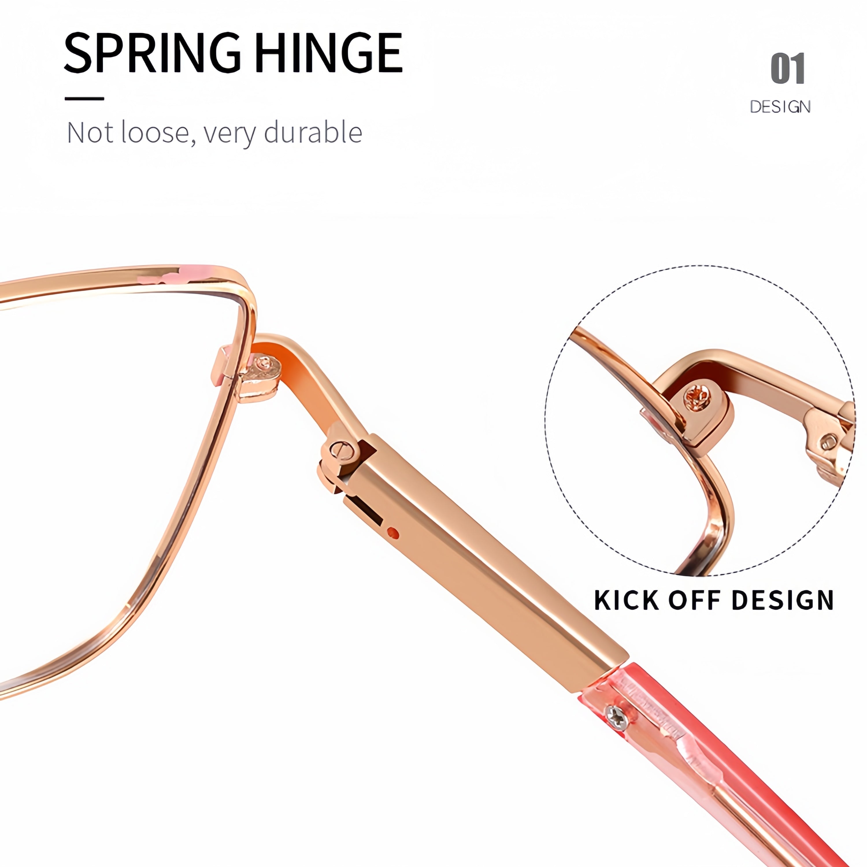 Ultra-Thin Stylish Eyeglass Frames