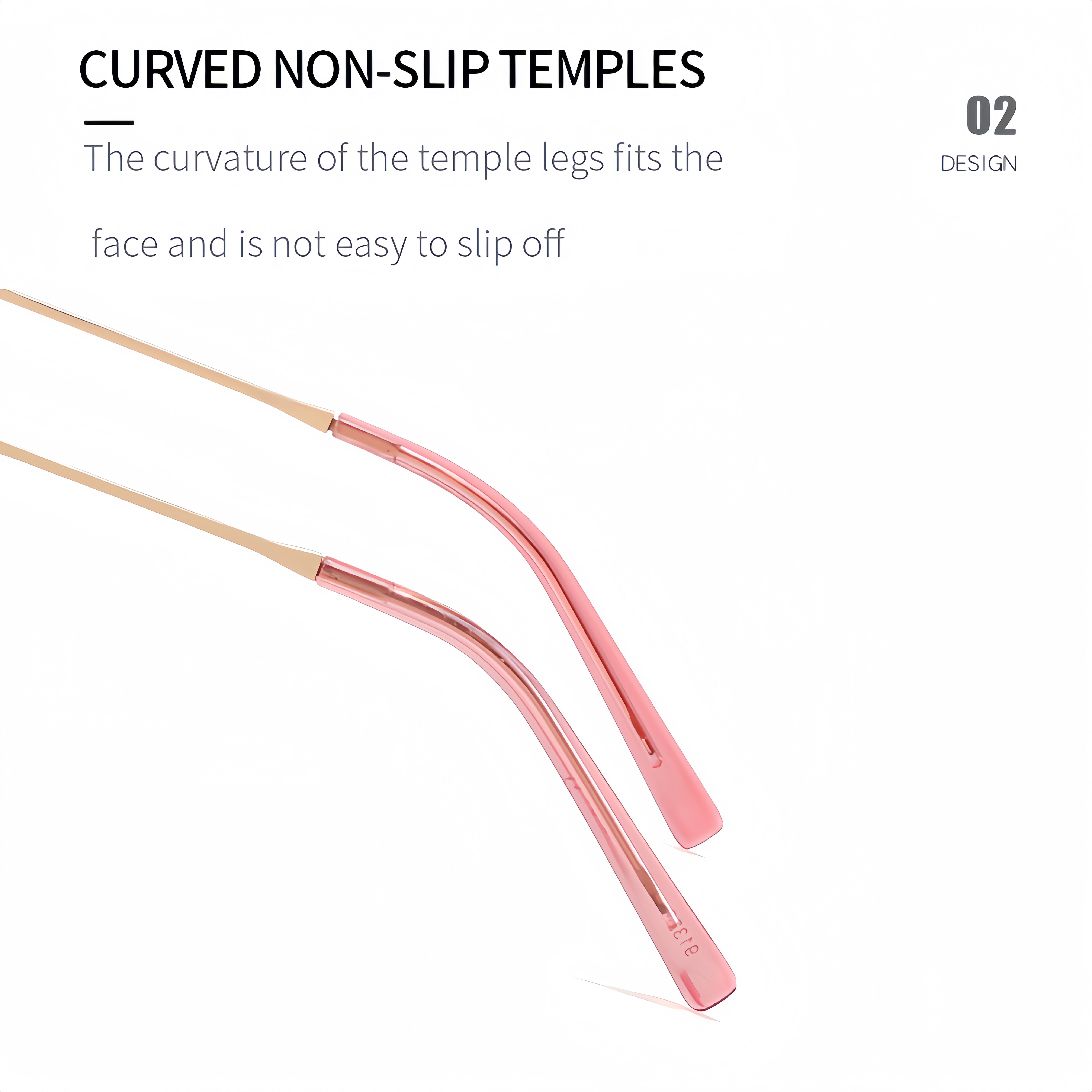 Modern Thin Metal Eyeglass Frames