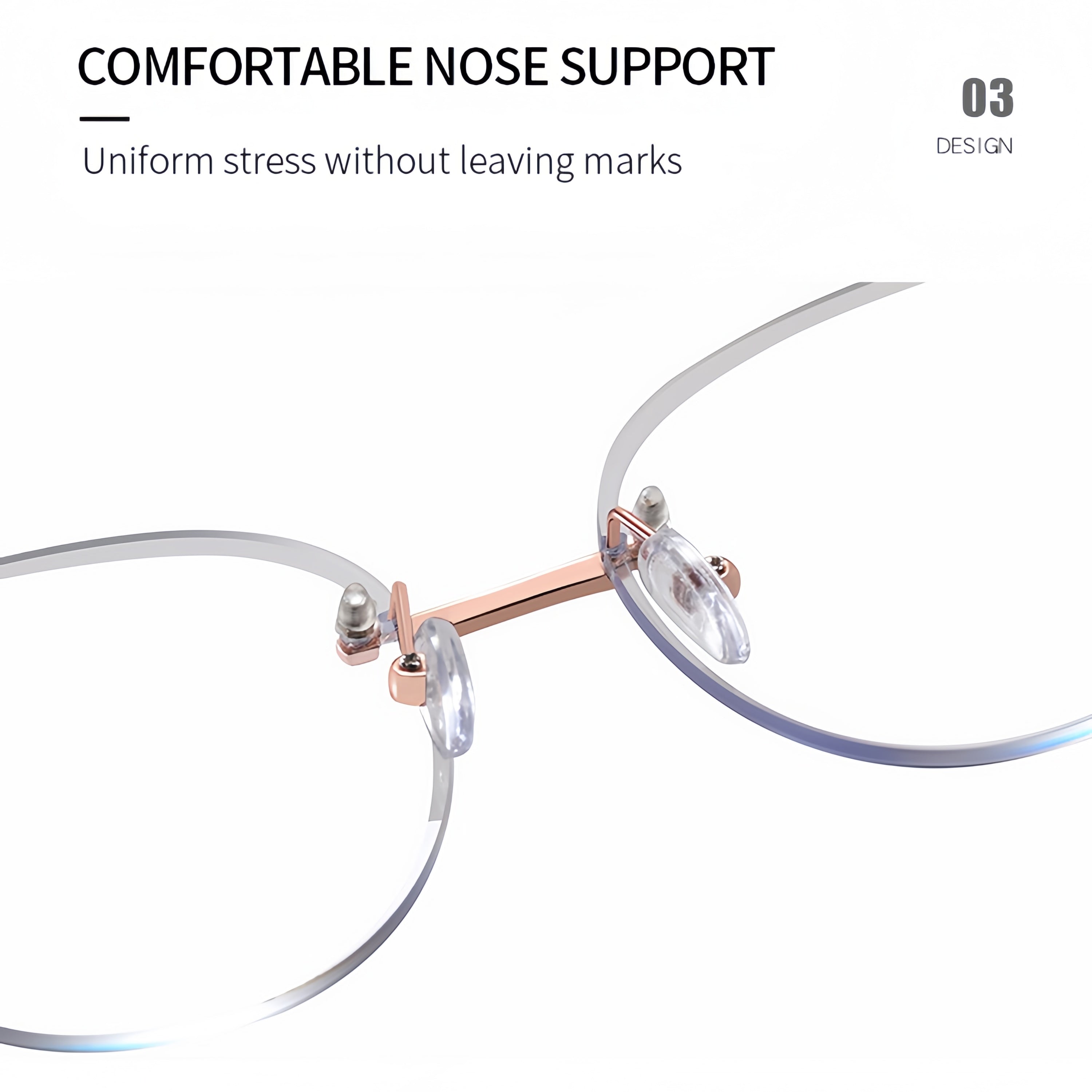 Women's Rimless Eyeglasses