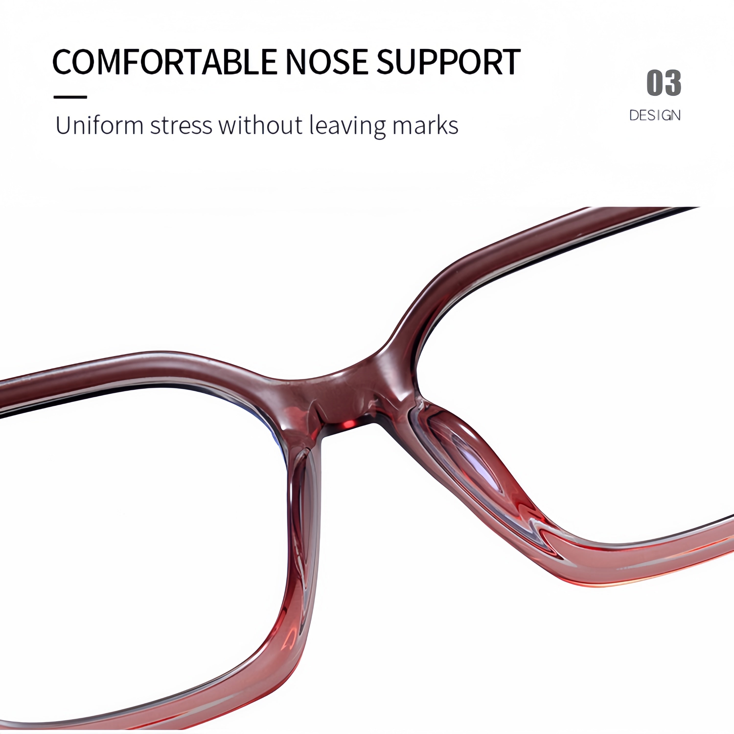 TR90 Lightweight Fashion Eyeglass Frames