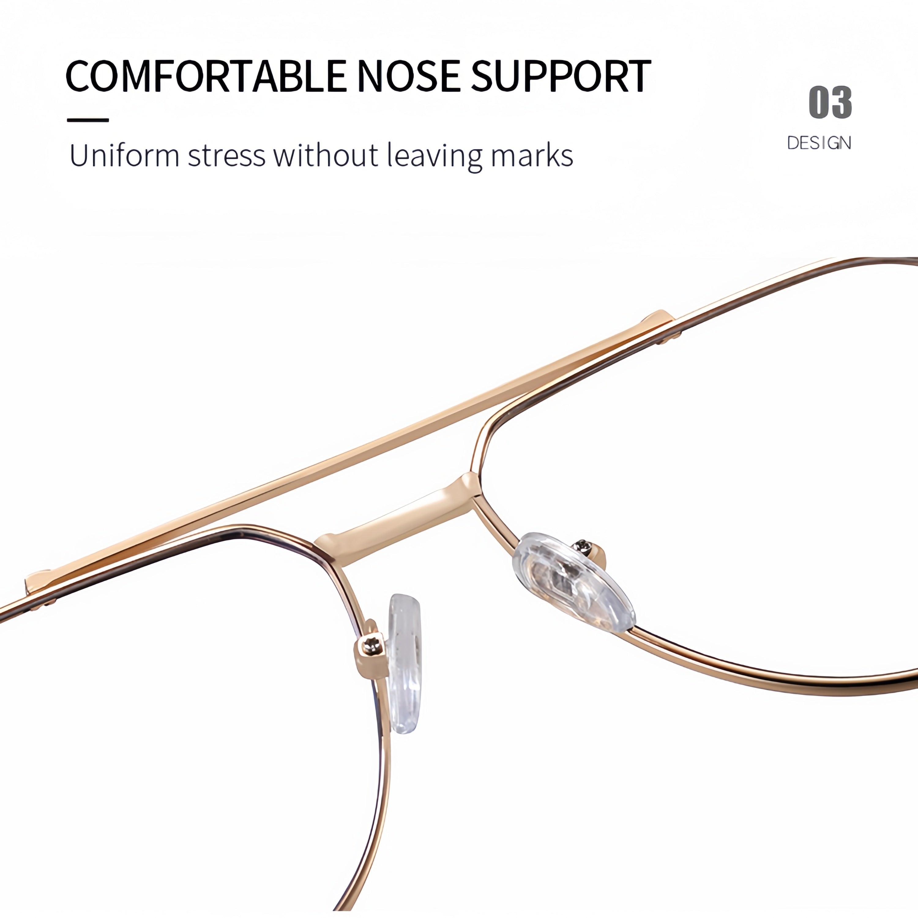 Men's Thin Metal Glasses Frames