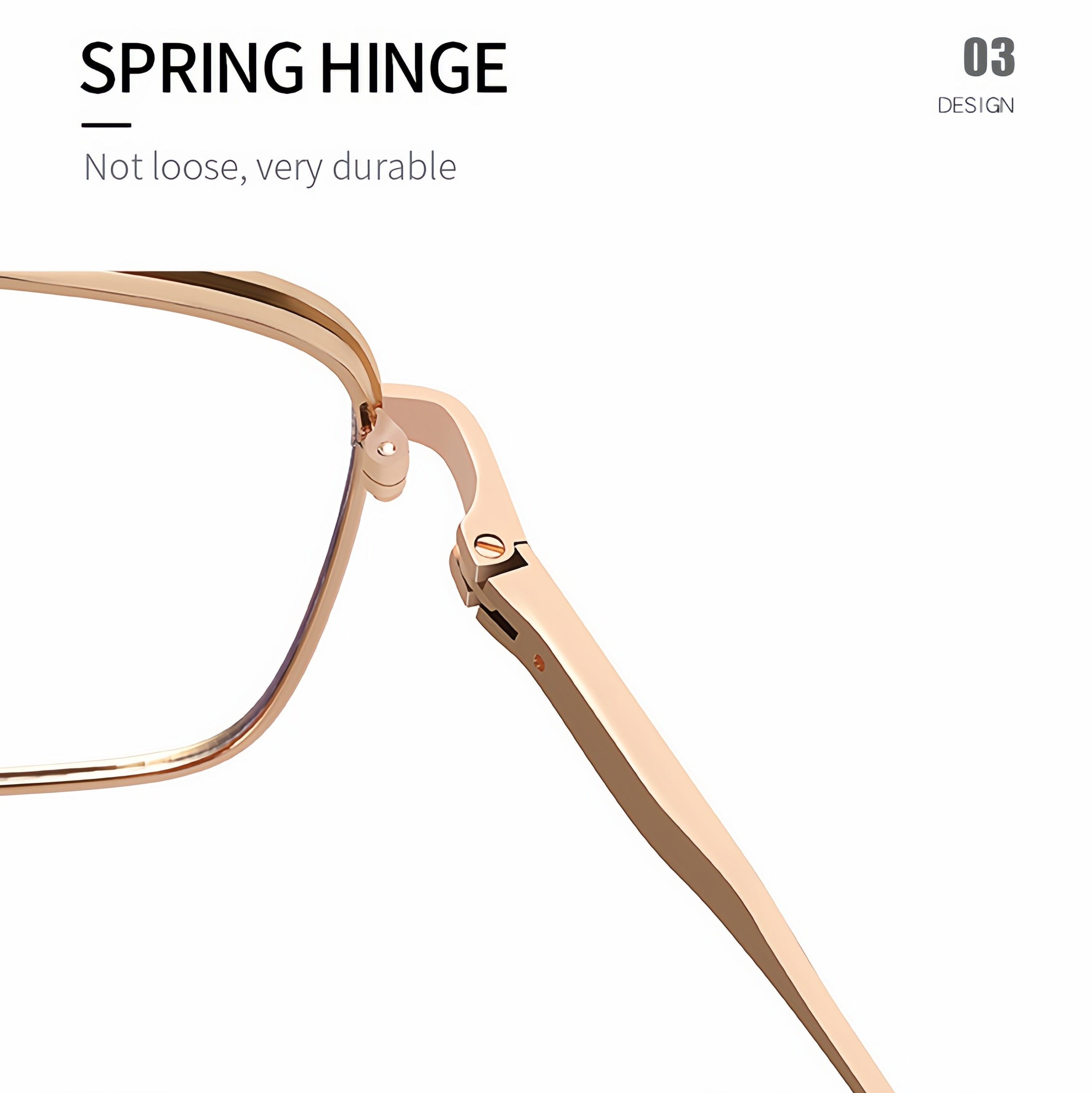 Men's Double Bridge Glasses Frames