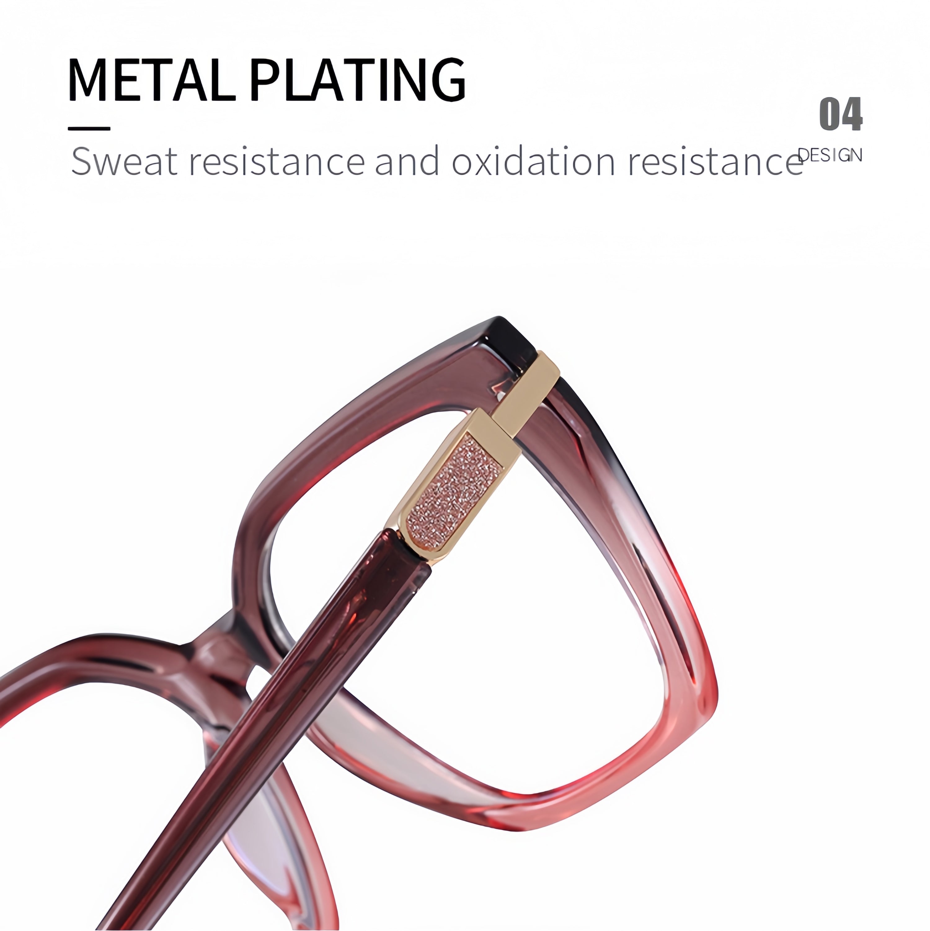 TR90 Lightweight Fashion Eyeglass Frames