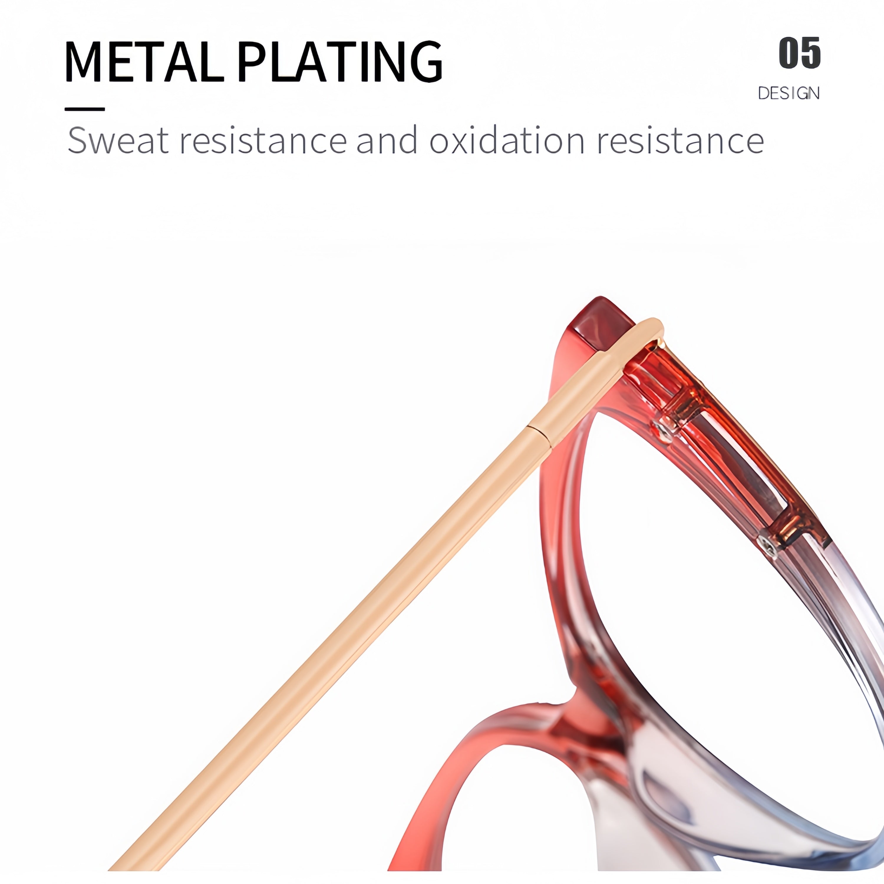 Women's TR90 Ombre Glasses Frames