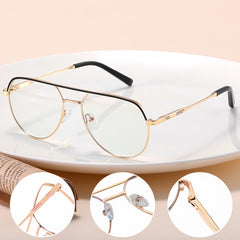 Modern Thin Metal Eyeglass Frames