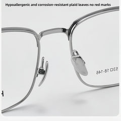Men's Pure Titanium Fashion Glasses Frame