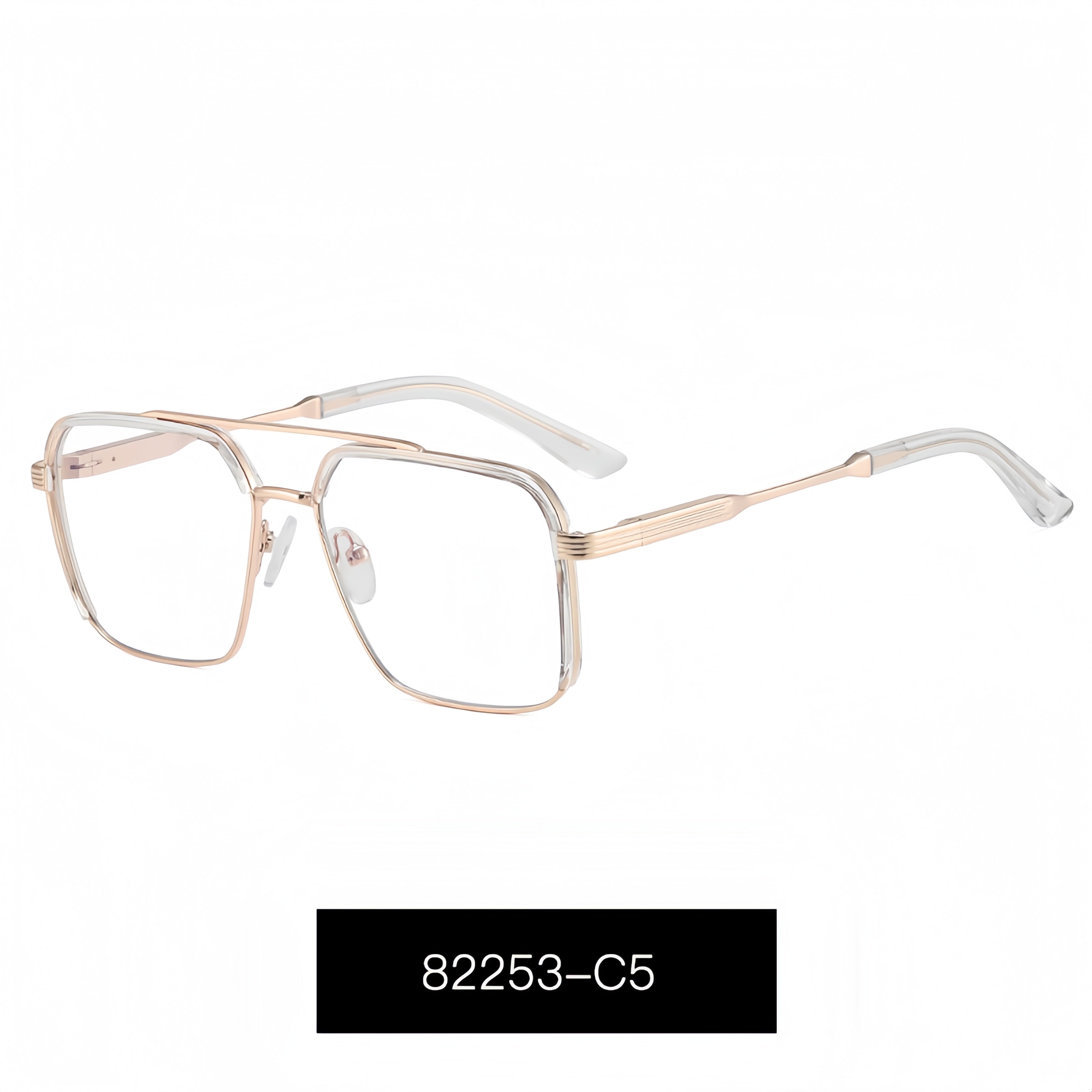 Men's Gold Acetate Optical Frames