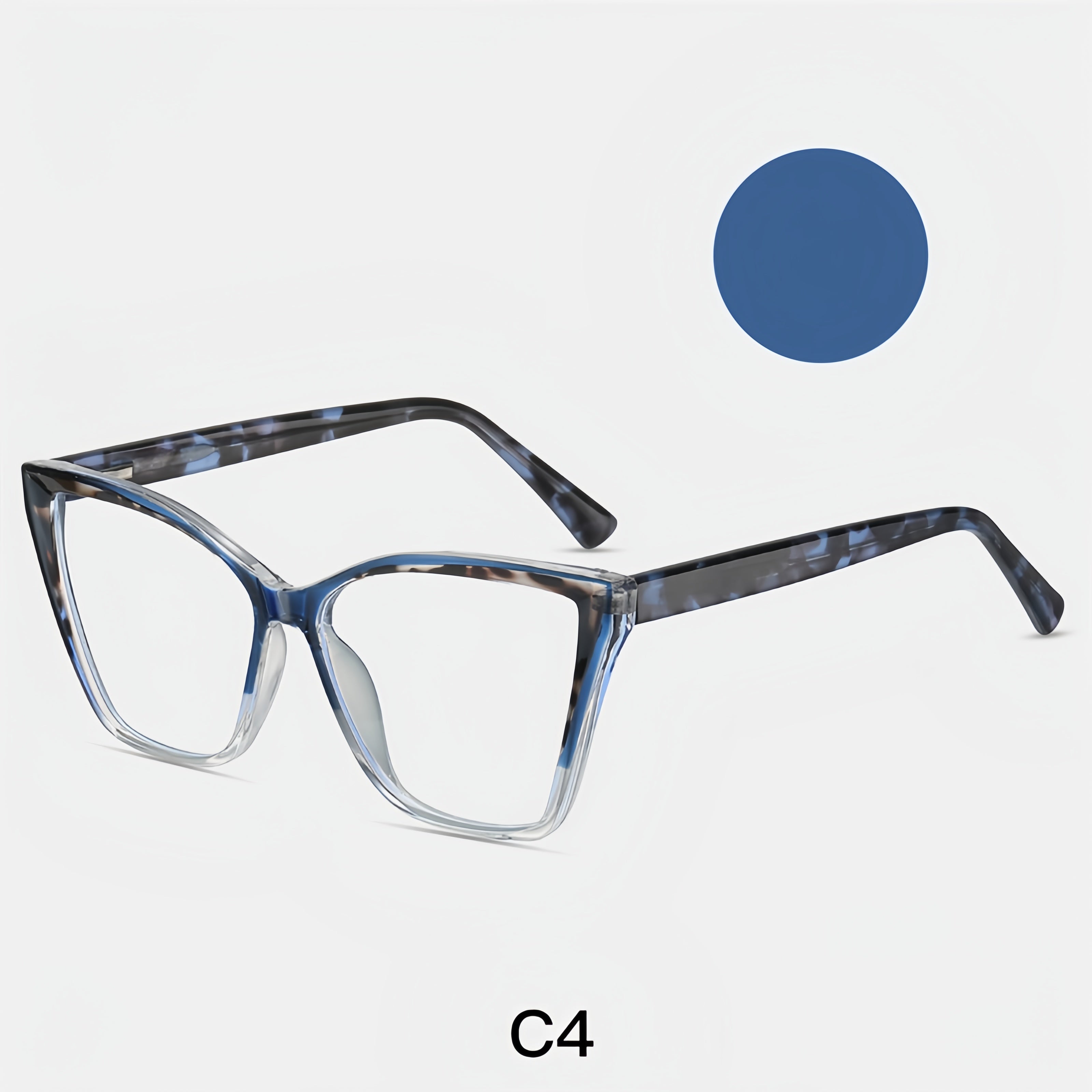 Women's TR90 Square Prescription Glasses