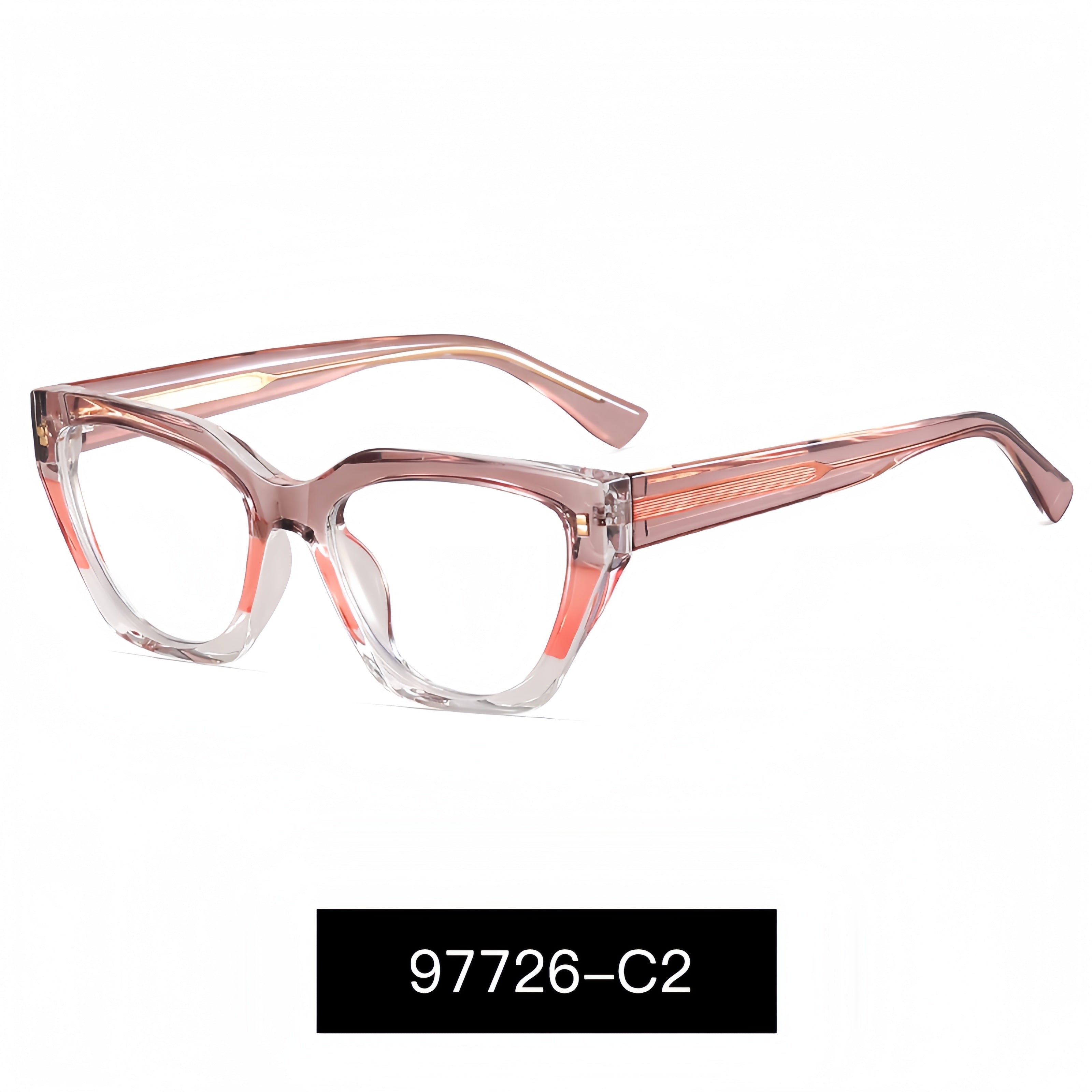 Women's TR90 & Metal Slimming Face Contour Prescription Glasses
