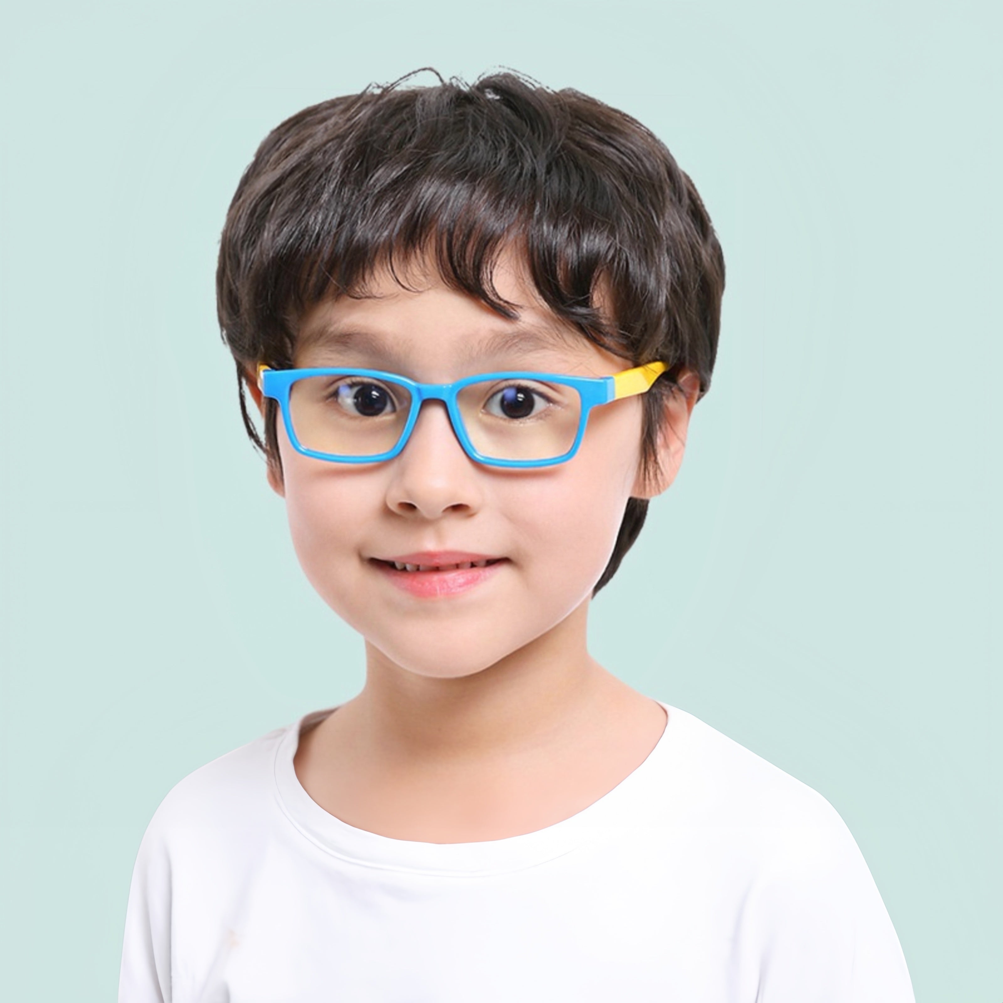 Kids' silicone glasses frame with safety & fun
