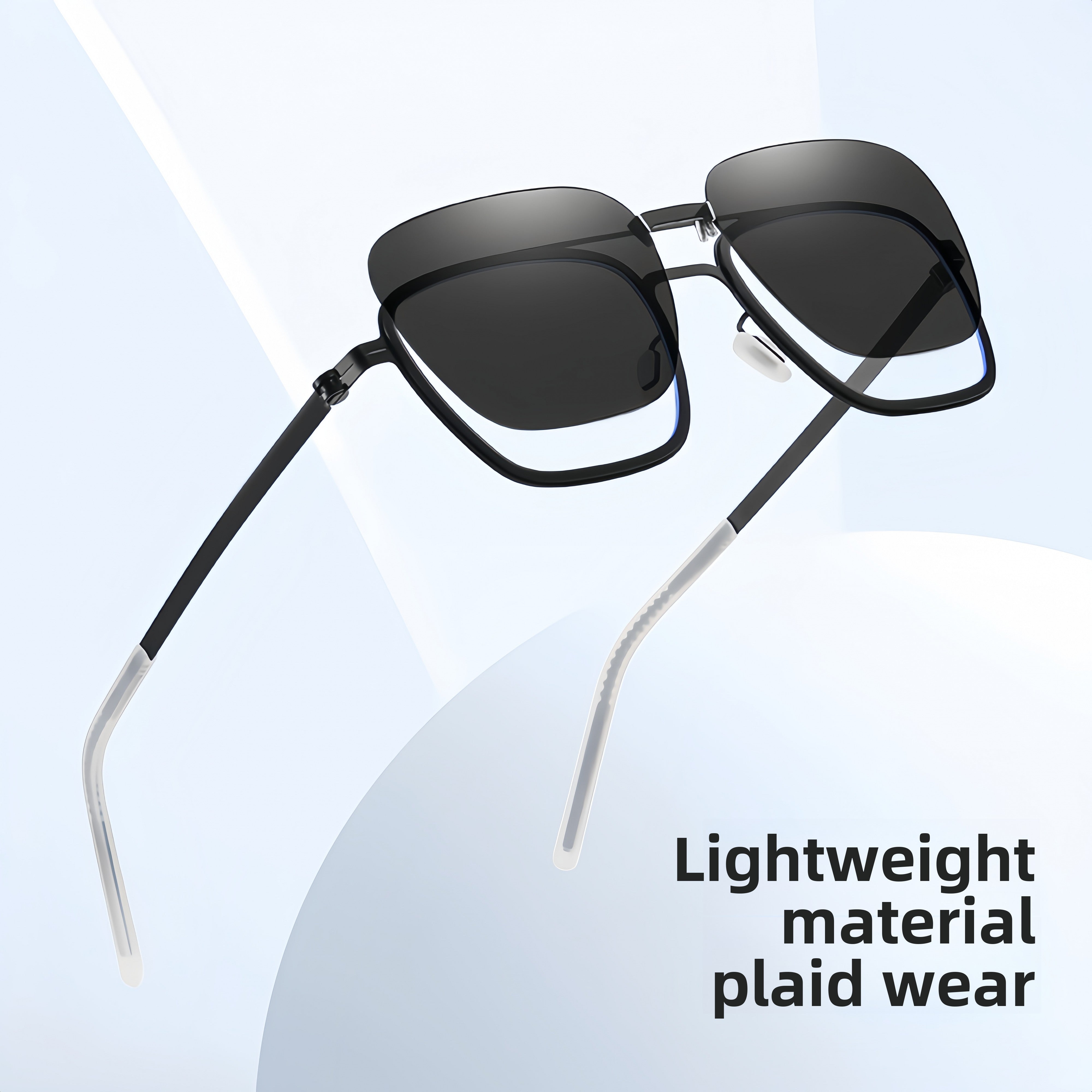 Clip-On Sunglasses Ultra Light - Screwless Prescription Frames