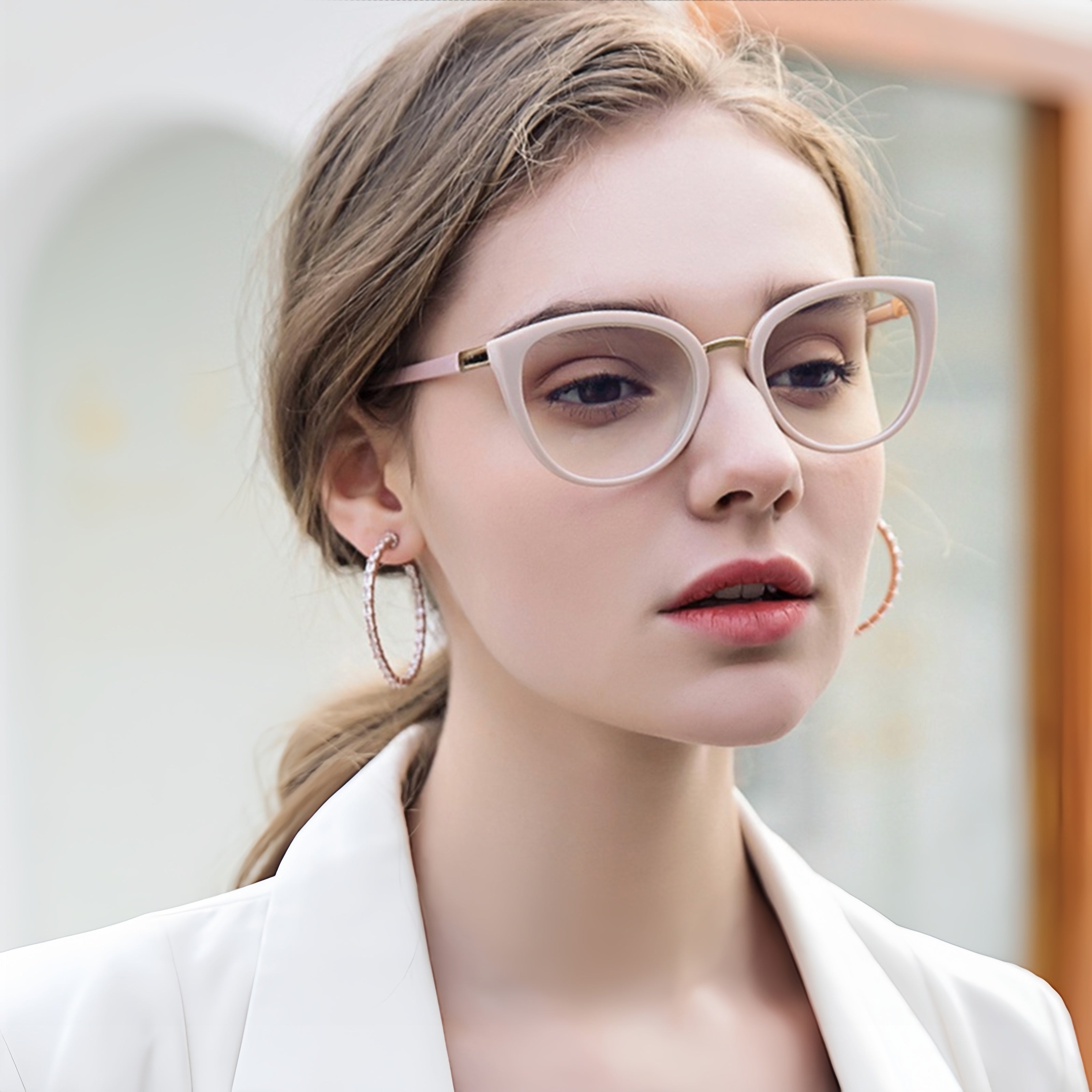 Women's Retro Cat-Eye Eyeglass Frames