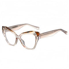 Women's TR90 Square Leopard Print Eyeglass Frames