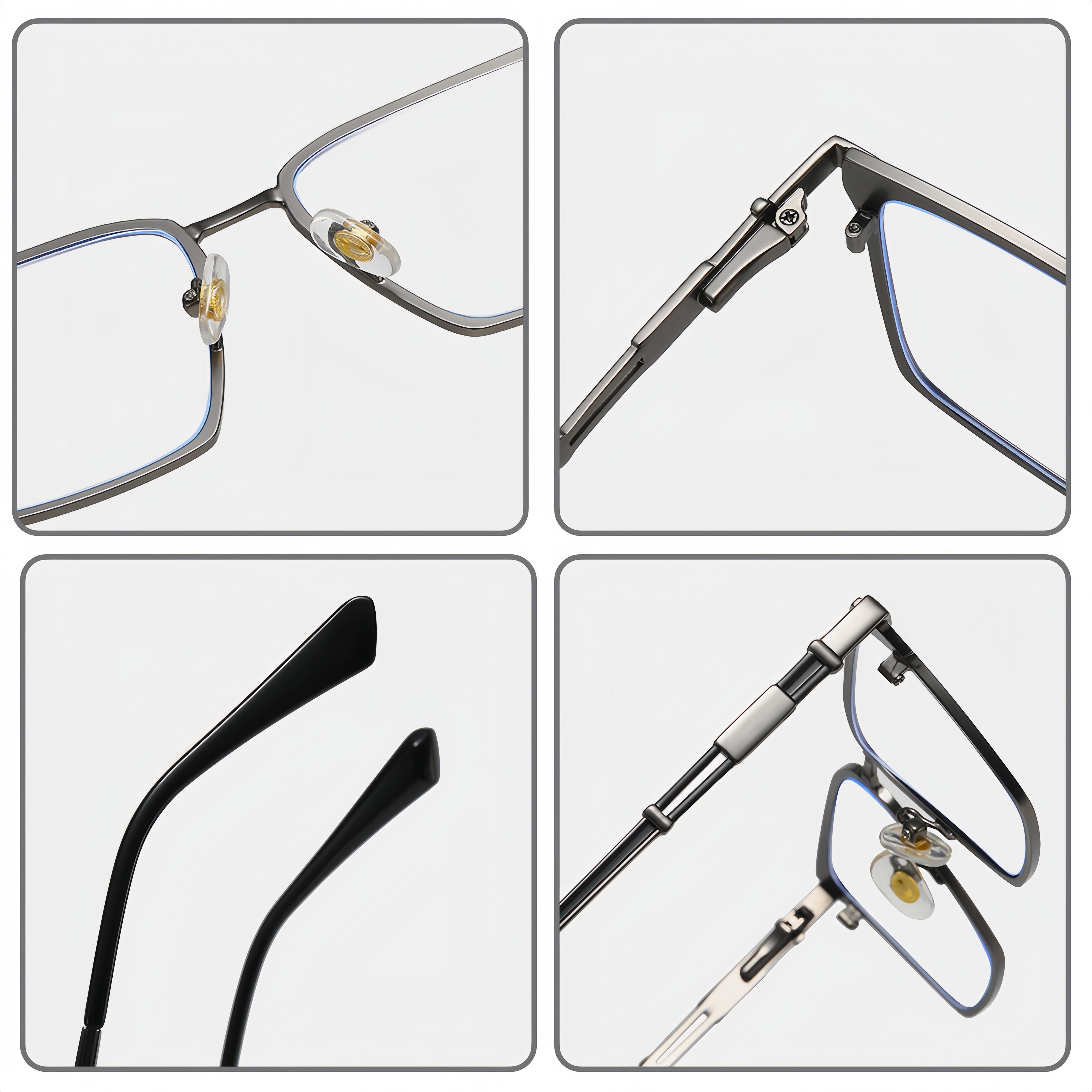 Men's TR90 + Metal Glasses Frame