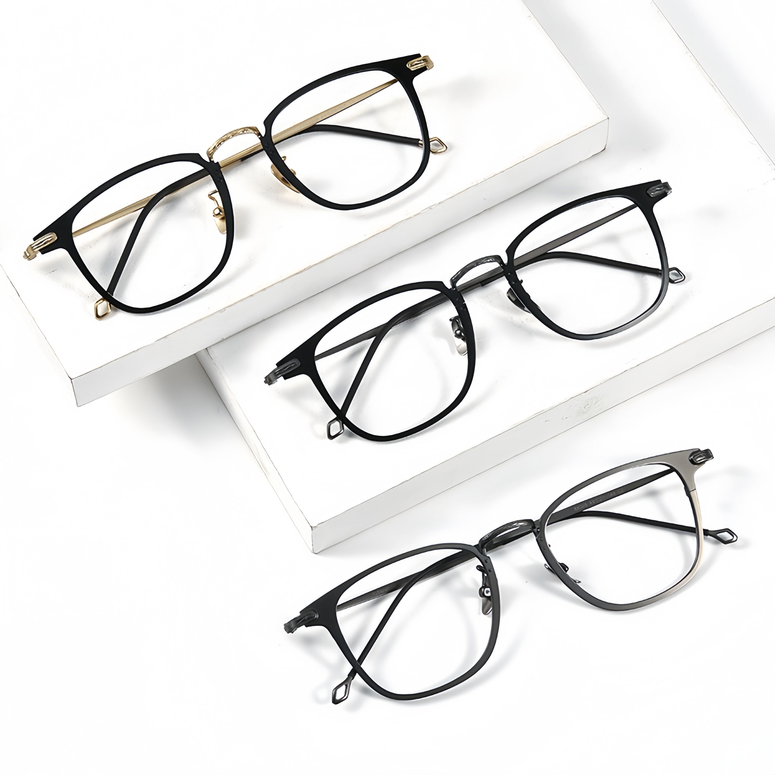 Men's Luxury Pure Titanium Glasses Frame