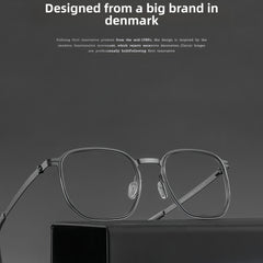 Men's Pure Titanium Retro Glasses Frame
