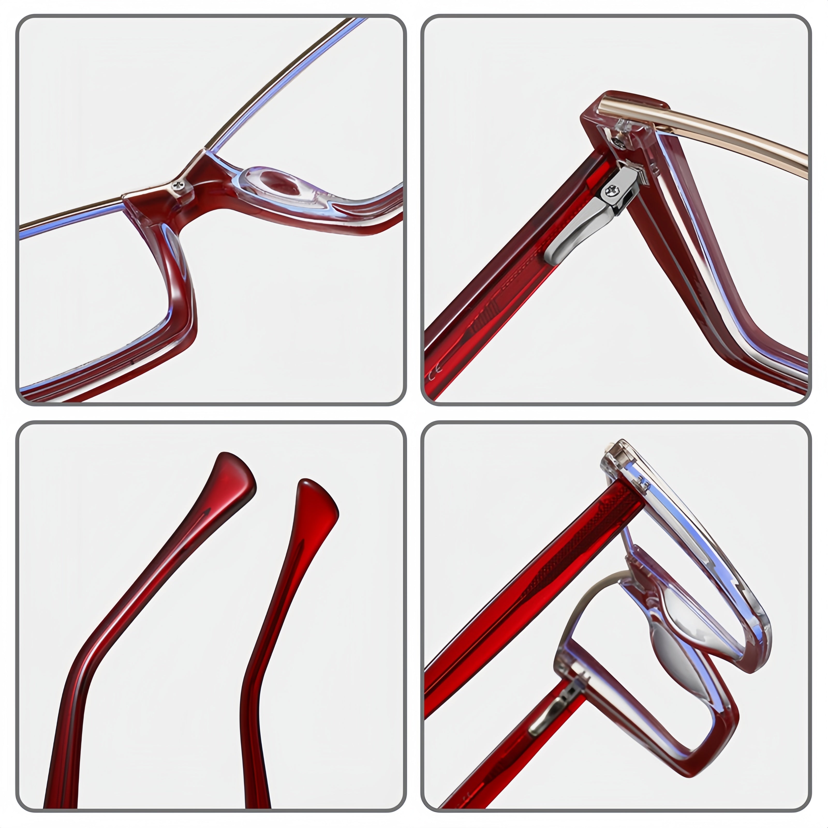 Women's Square TR90 Glasses Frames
