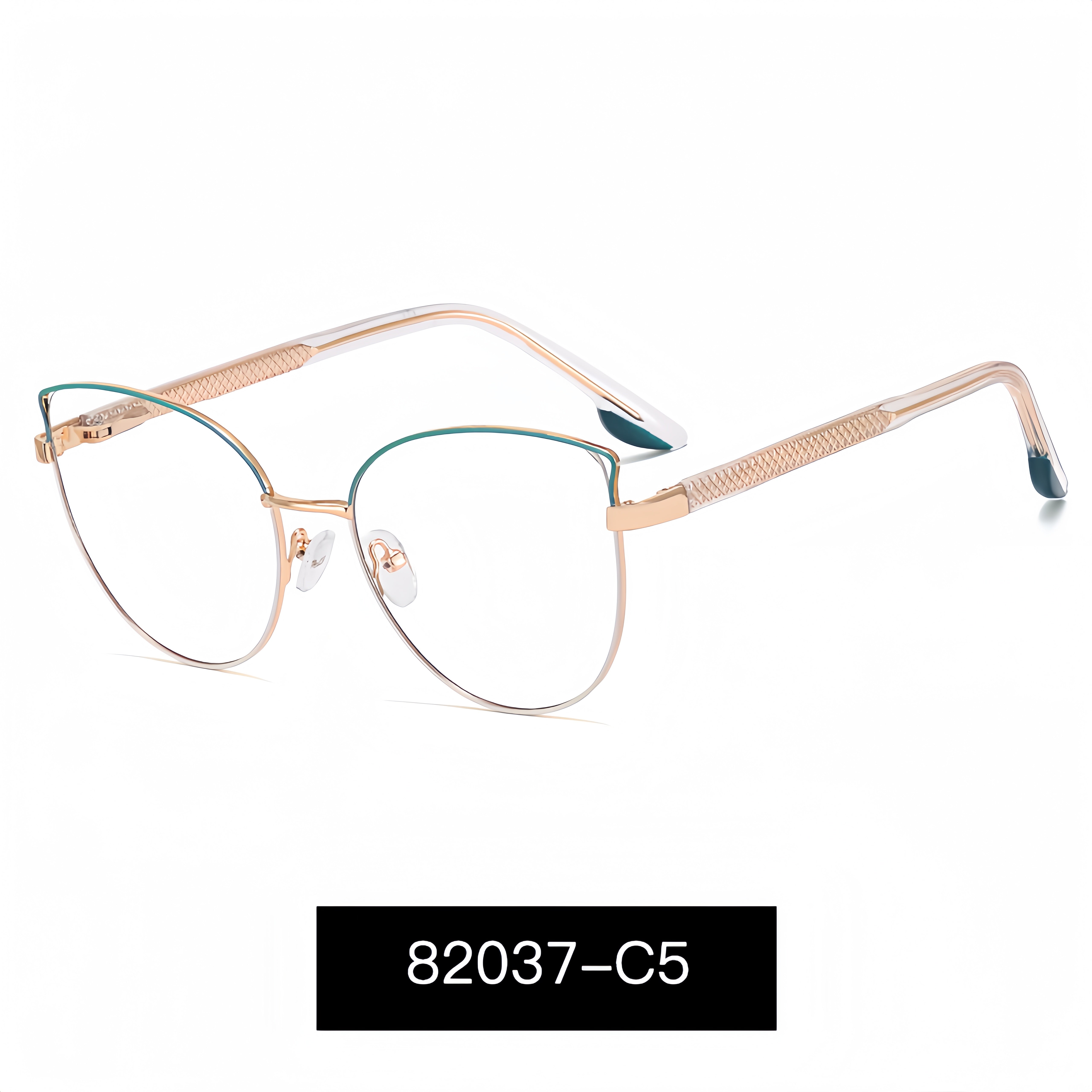 Metal Cat-Eye Prescription-Ready Optical Frames