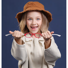Fashionable kids' casual myopia eyeglass frames