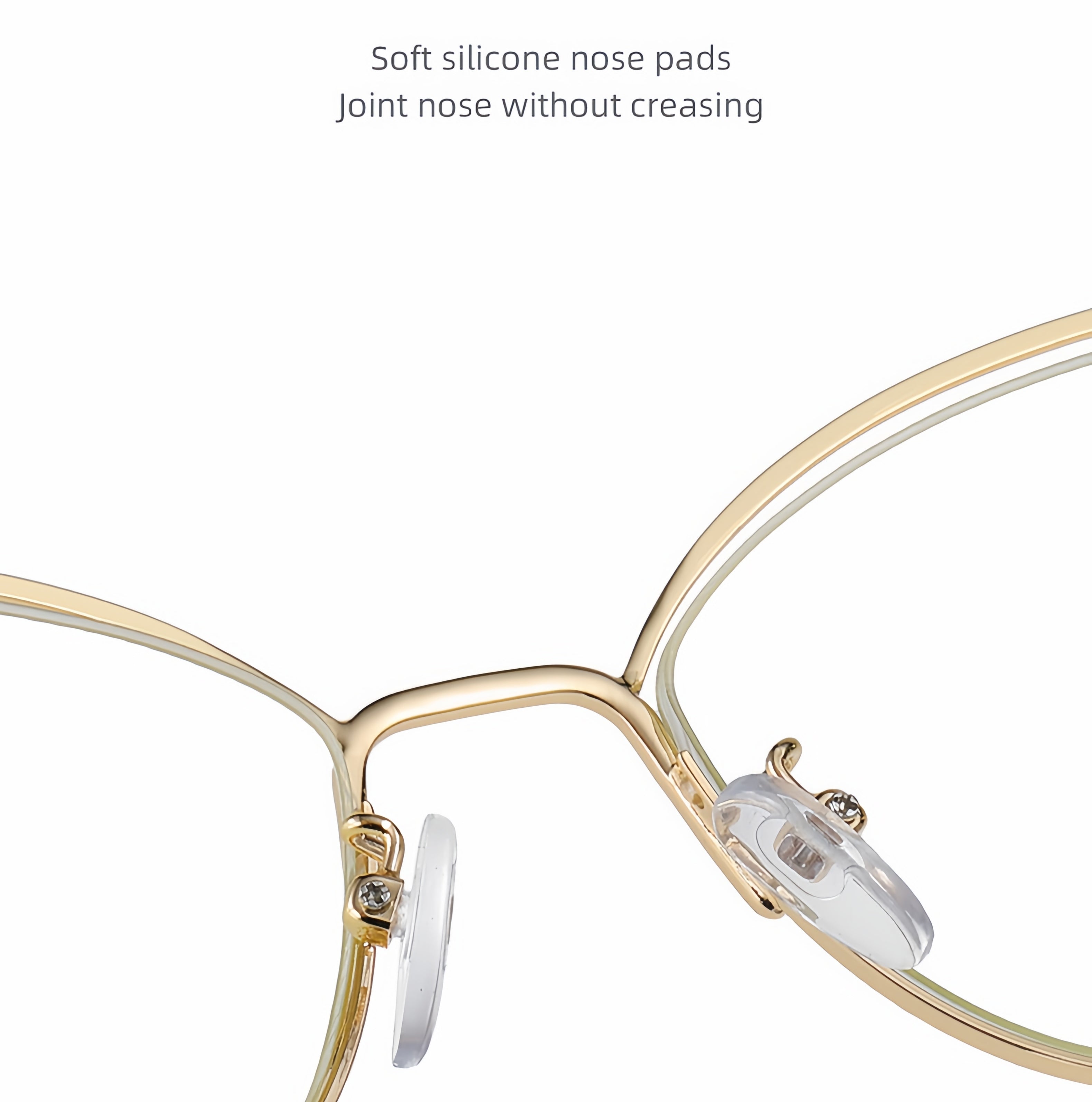 Women's Cat-Eye Metal Glasses Frames