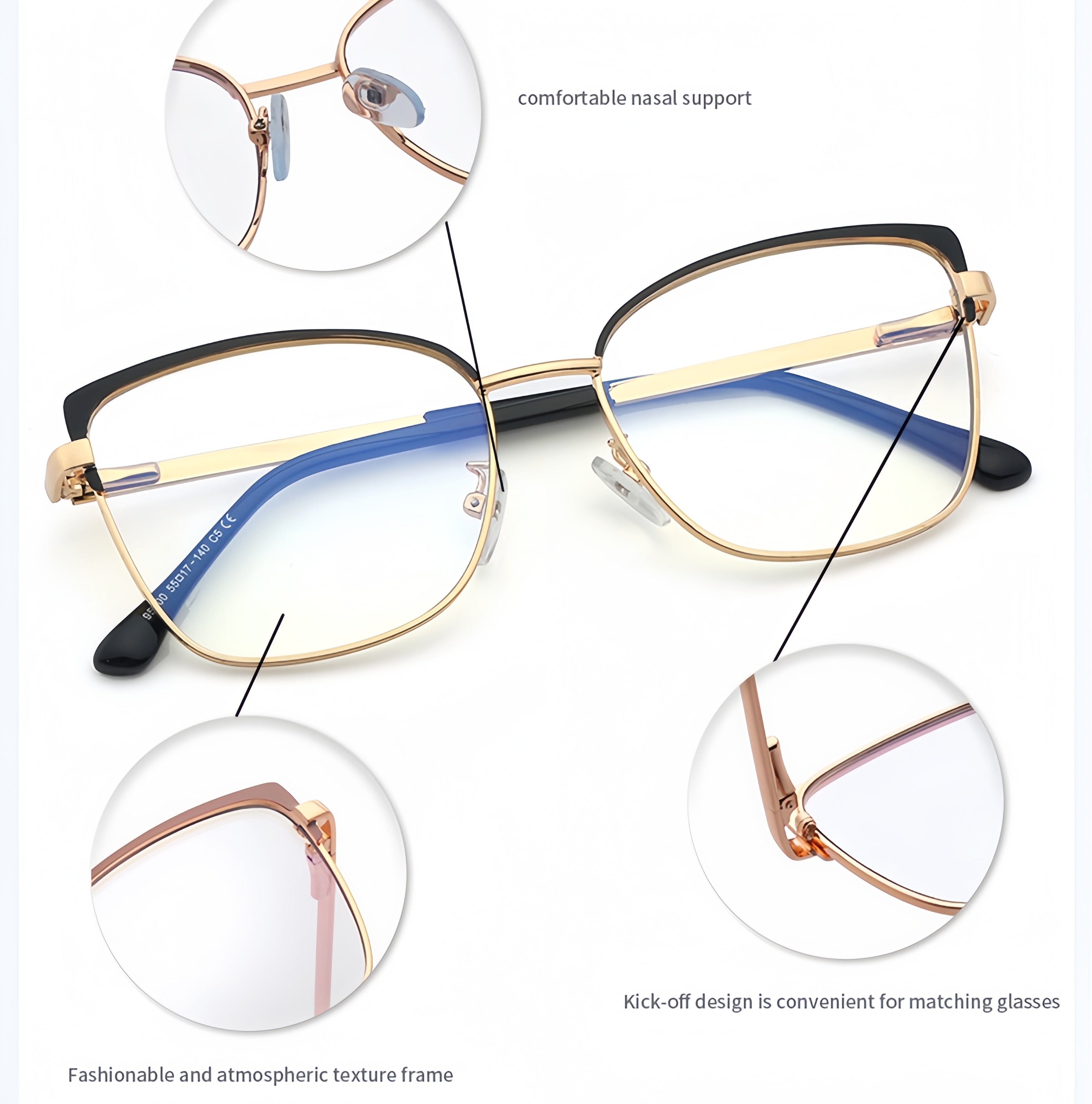 Women's Metal Glasses Frames