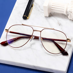 Men's Thin Metal Glasses Frames