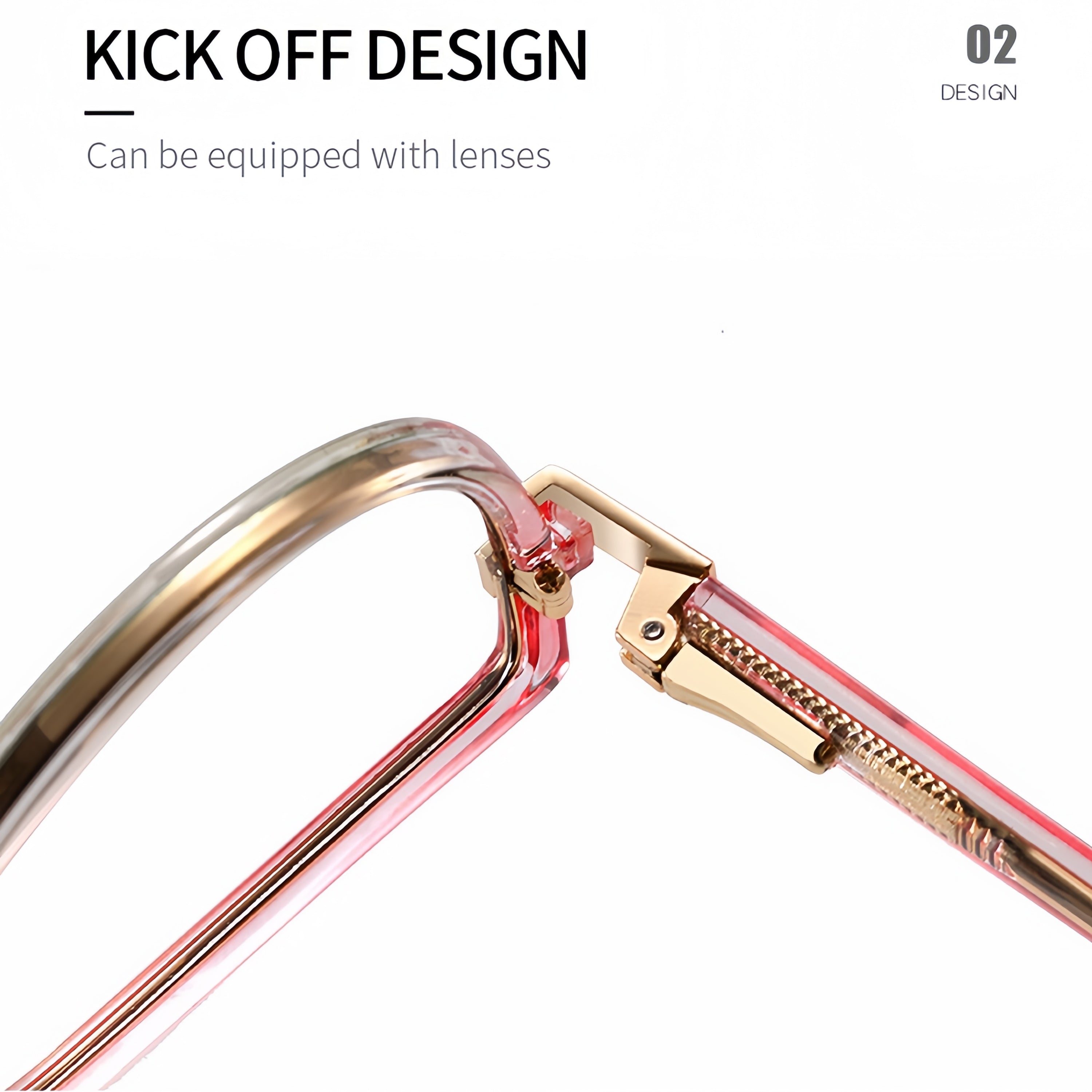 TR90 Gradient Glasses Frames