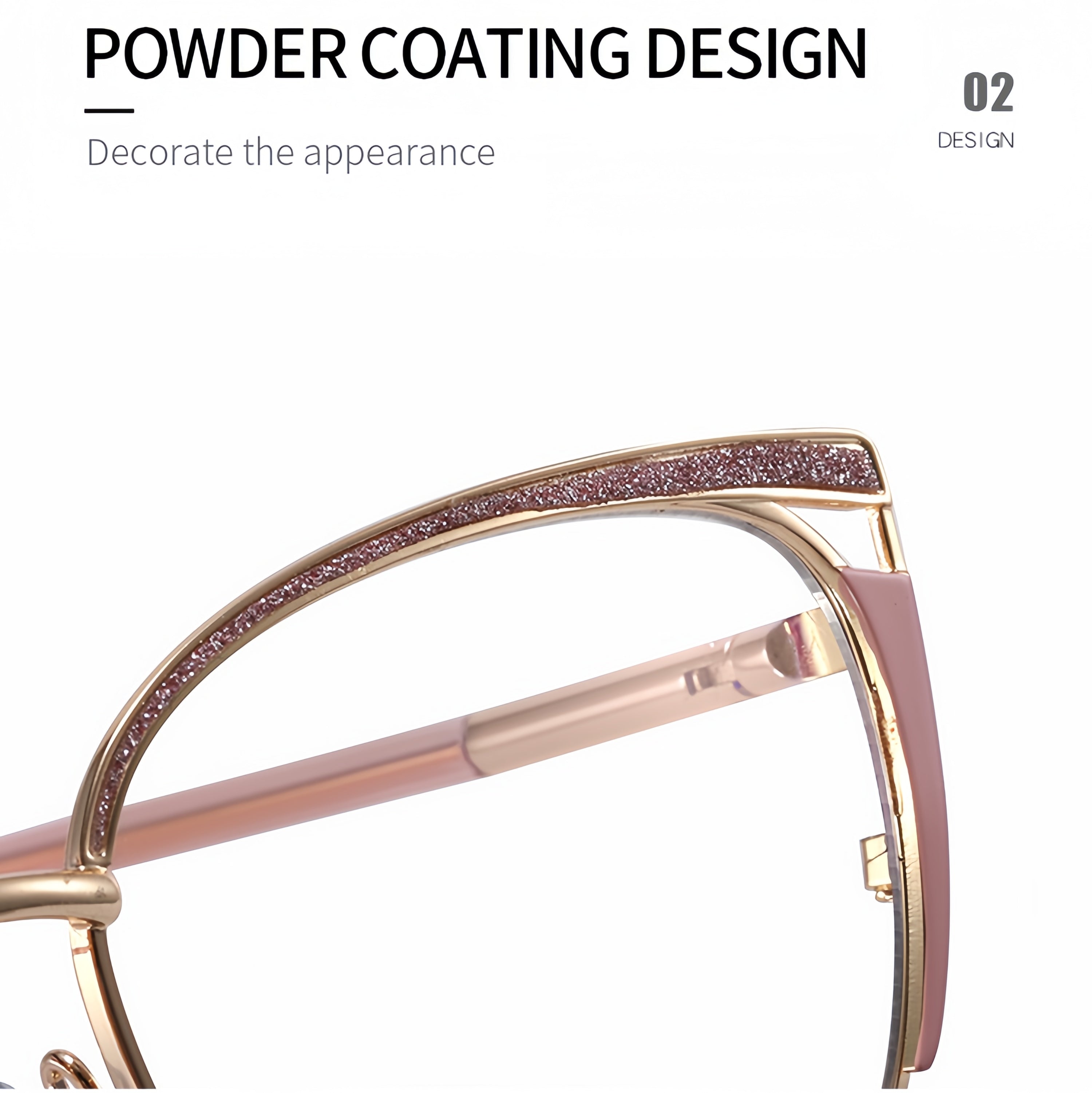 Women's Ultra-Light Metal Prescription Glasses