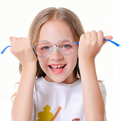 Geometric TR90 Glasses for Teens
