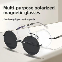 Semi-Rimless Magnetic RX Frame