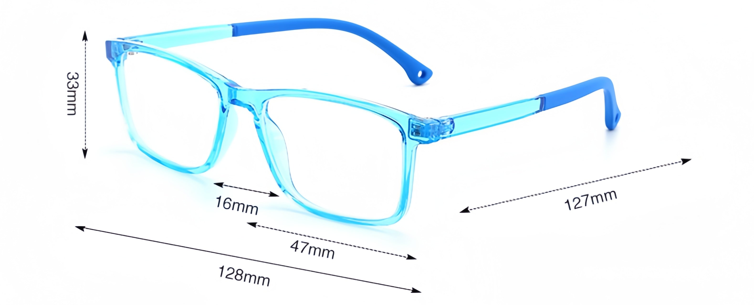 Children's TR90 Square Prescription Frames