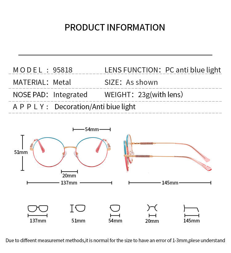 Women's Round Glasses Frames