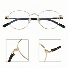 Vintage Round Metal Optical Frames